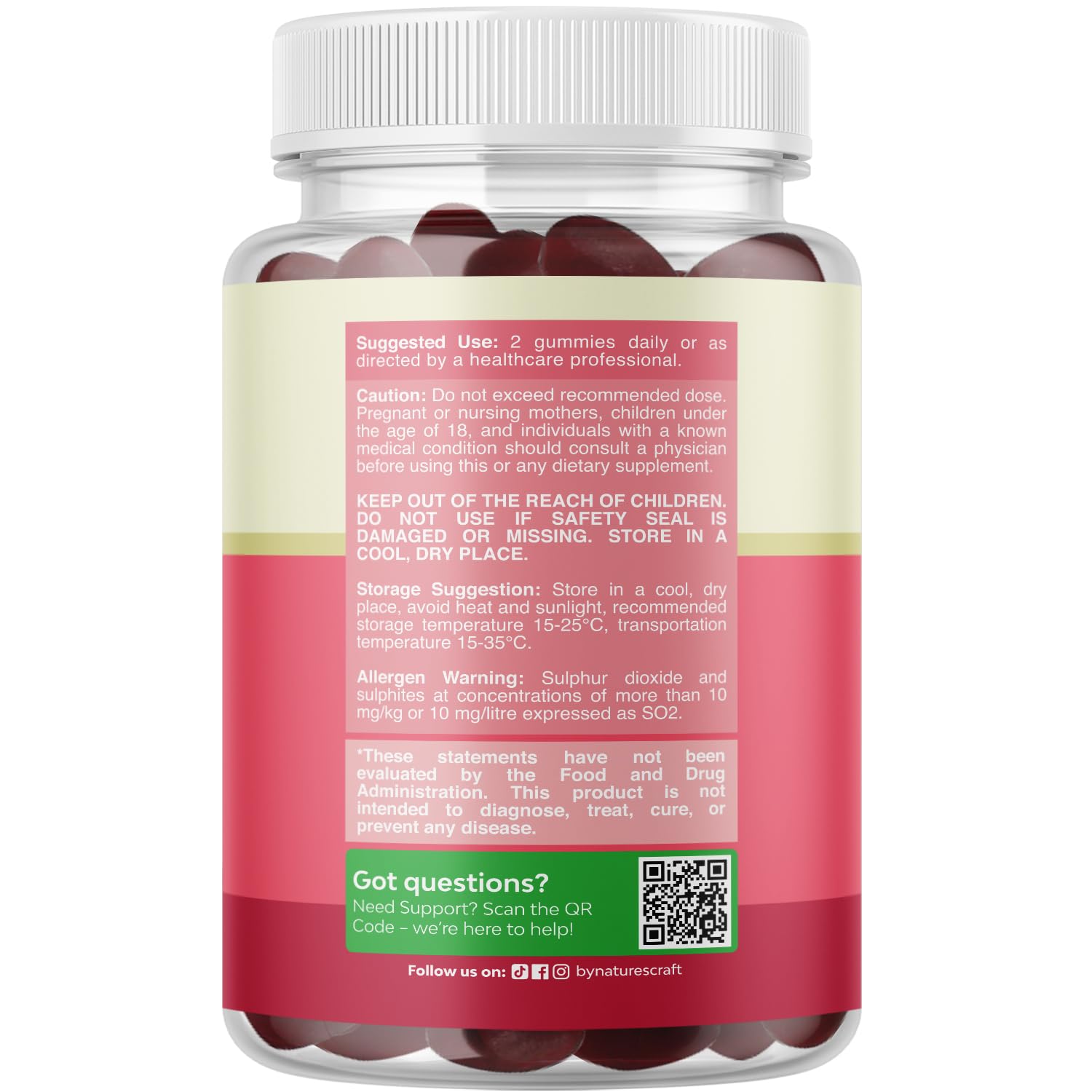 Hormone Balance for Women Gummies of All Ages - PMS Support Supplement for Women to Regulate Menstrual Cycle & Hormonal Balance Menopause & Mood Swings with Vitamin B6 & Dong Quai - 60 Chews - 3 pack Natures CraftAu supplements