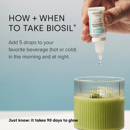 Biosil Collagen Generator - 30 mL Drops - with Patented ch-OSA Complex BioSilUS supplements