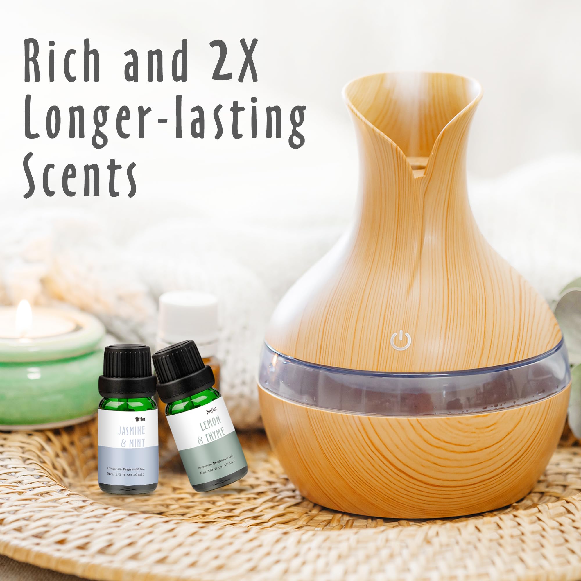 Fragrance Oils, MitFlor Hotel Collection Diffuser Oil for Home, Soap & Candle Making Scents MitFlorAu supplements