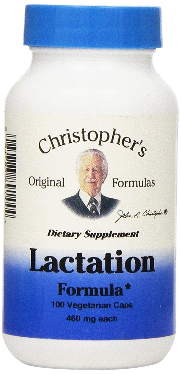 Christopher's Original Formulas Lactation Formula, 100 Capsules (Pack of 2) Christopher's Original FormulasAu supplements