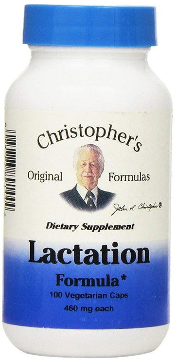 Christopher's Original Formulas Lactation Formula, 100 Capsules (Pack of 2) Christopher's Original FormulasAu supplements