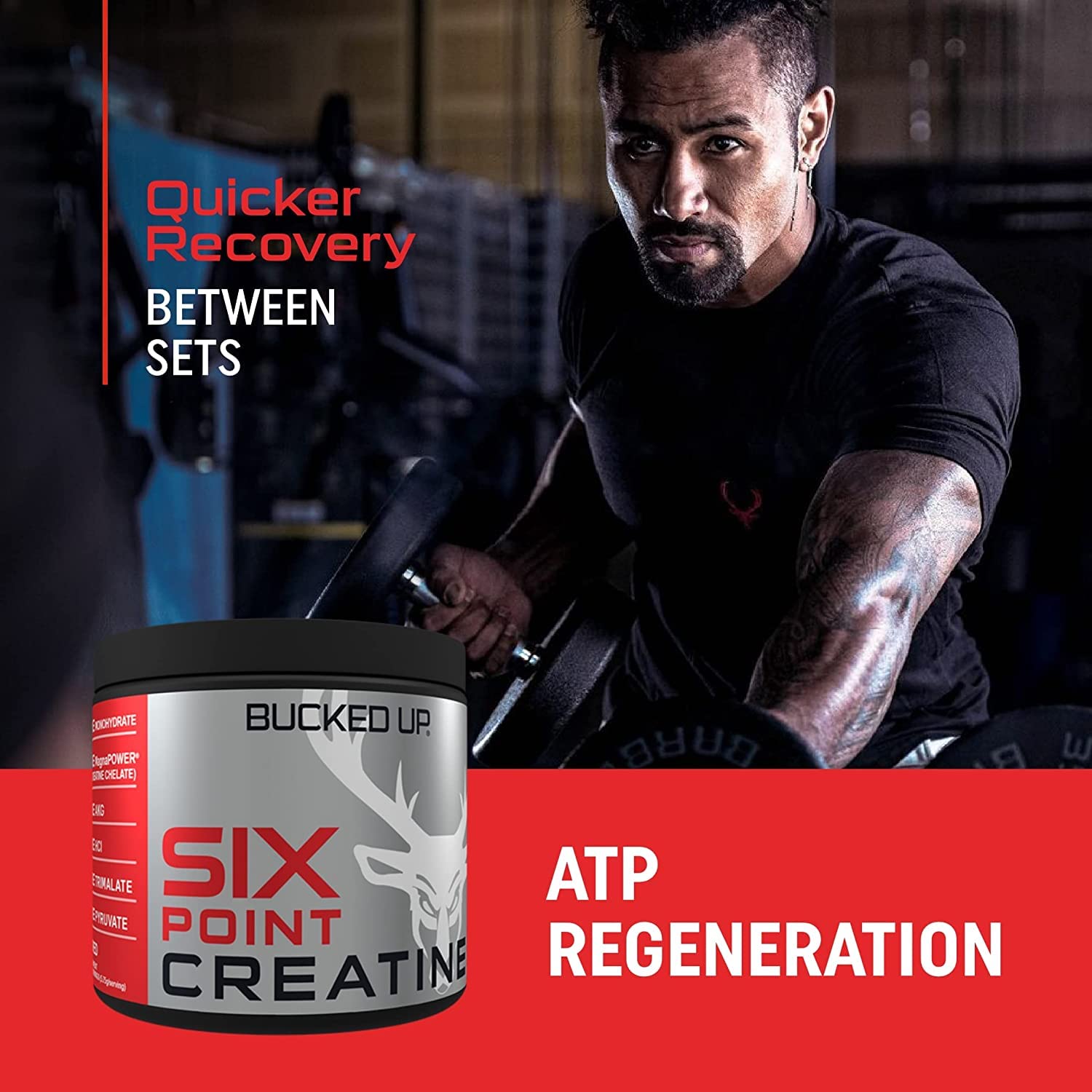 Bucked Up Six Point Creatine™ Six Types of Creatine - for Men and Women Bucked UpAu supplements