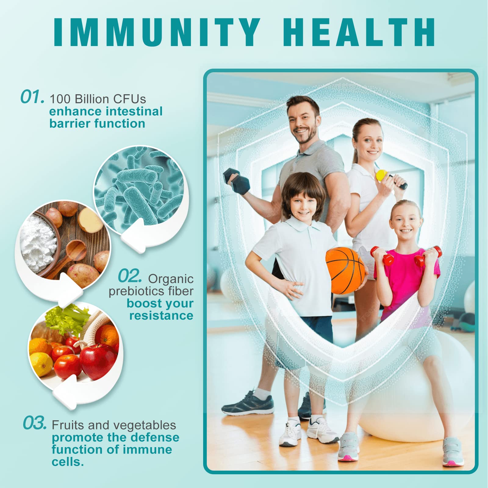 Probiotics for Women-Men-Kids Digestive Health, Prebiotics and Probiotics for Women NATURE TARGETAu supplements