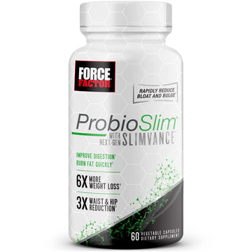 FORCE FACTOR ProbioSlim with Next-Gen SLIMVANCE Thermogenic + Probiotic Fat Burner Force FactorAu supplements