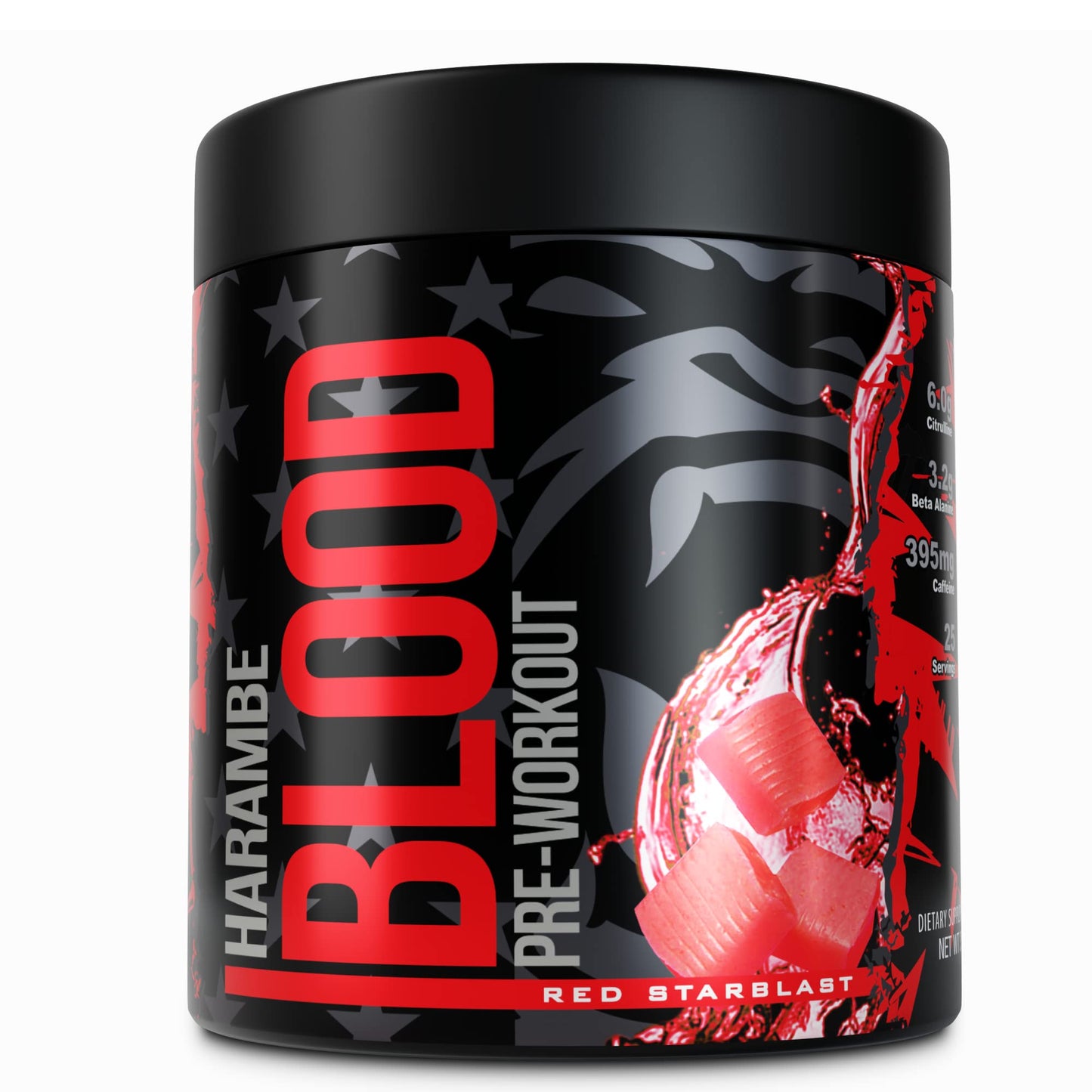Harambe Blood  Extreme Preworkout Supplement for Men & Women  Strong Pre Workout Harambe BloodUS supplements
