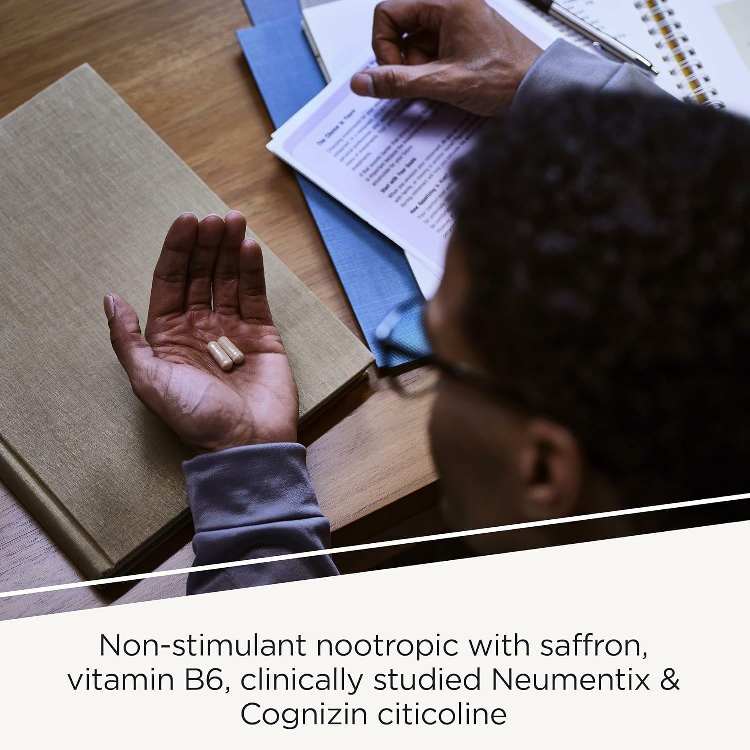 Integrative Therapeutics Neurologix - Brain Health Supplement* - Non-Stimulant Nootropic Supplement for Focus* - Memory Support* - Vegan, Gluten-Free & Dairy-Free - 120 Capsules (60 Servings) Integrative TherapeuticsAu supplements