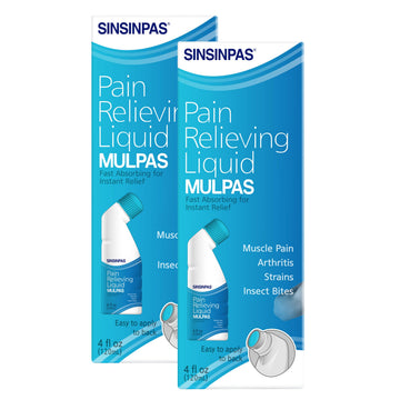 SINSINPAS Pain Relieving Liquid - MULPAS 2 Pack (Total 8 fl oz) SINSINPASAu supplements