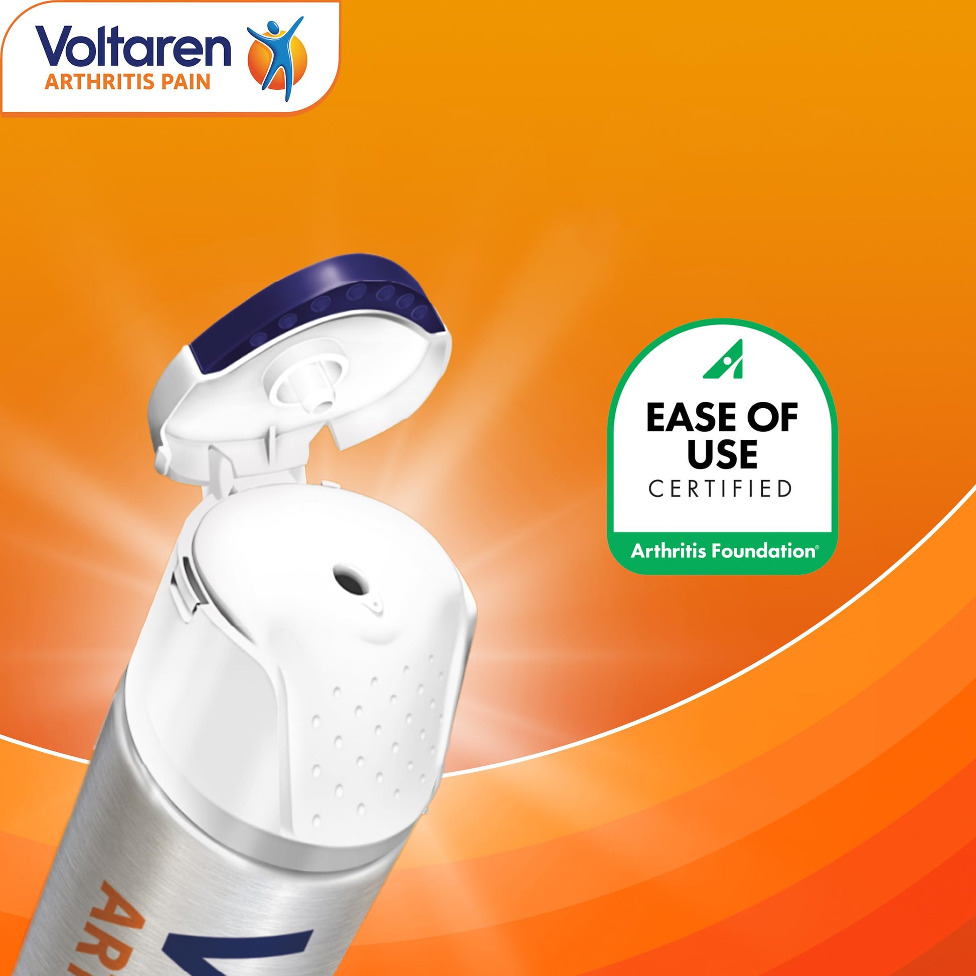 Voltaren Arthritis Pain Relief Gel, Diclofenac Sodium, 1% (NSAID), Clinically Proven Powerful Pain Reliever with Easy Open Flip Top Cap, No Prescription Needed, 5.3oz VoltarenAu supplements