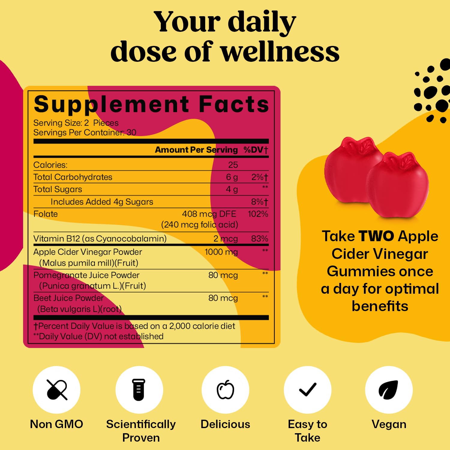 ColonBroom Apple Cider Vinegar Gummies for Women, 60 Gummies, 30 Day Supply, Vegan, Non-GMO Supplement – Supports Body Composition, Boost Metabolism & Improves Digestive Wellness ColonBroomAu supplements