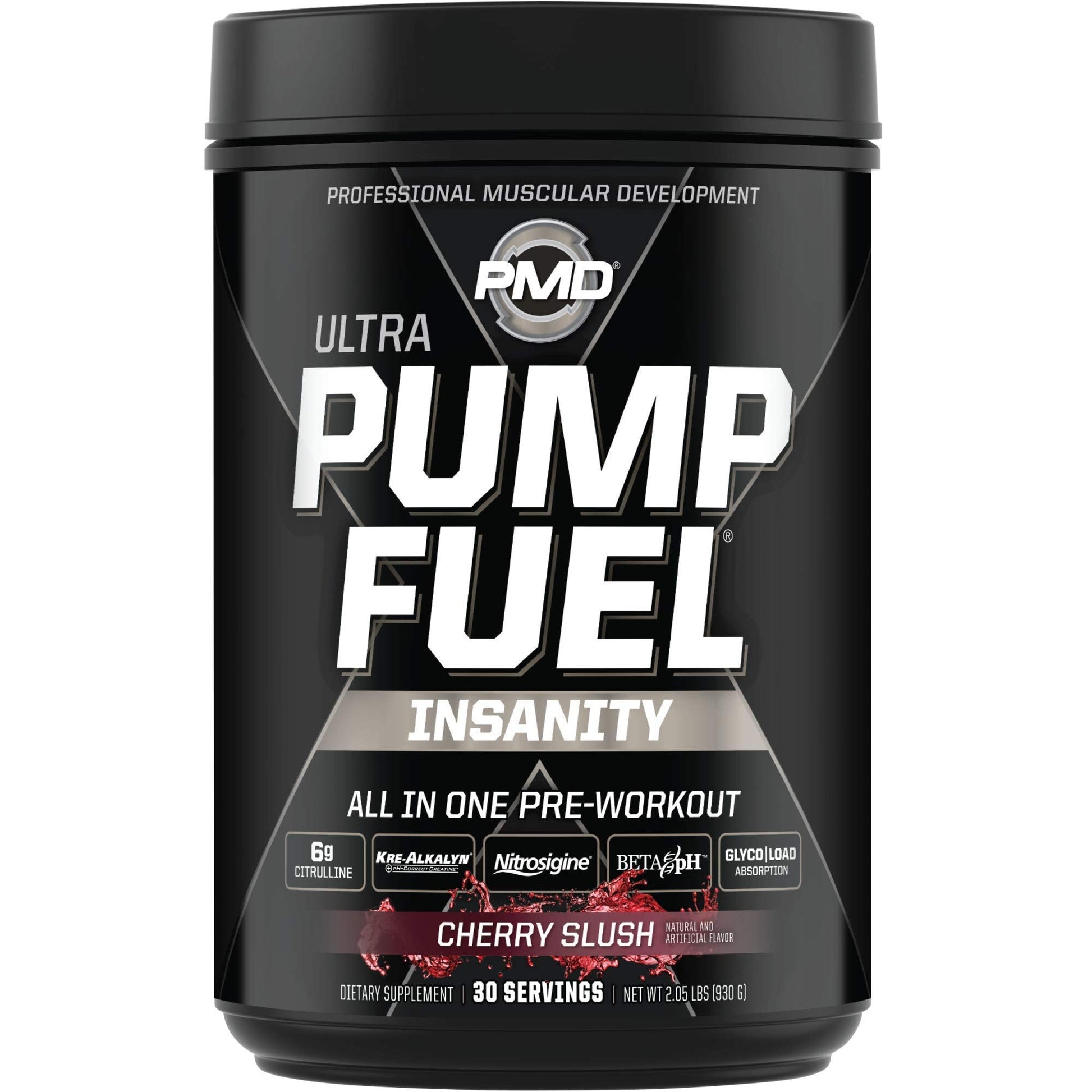 PMD Sports Ultra Pump Fuel Insanity - Pre Workout – Cherry Slush (30 Servings) PMDAu supplements