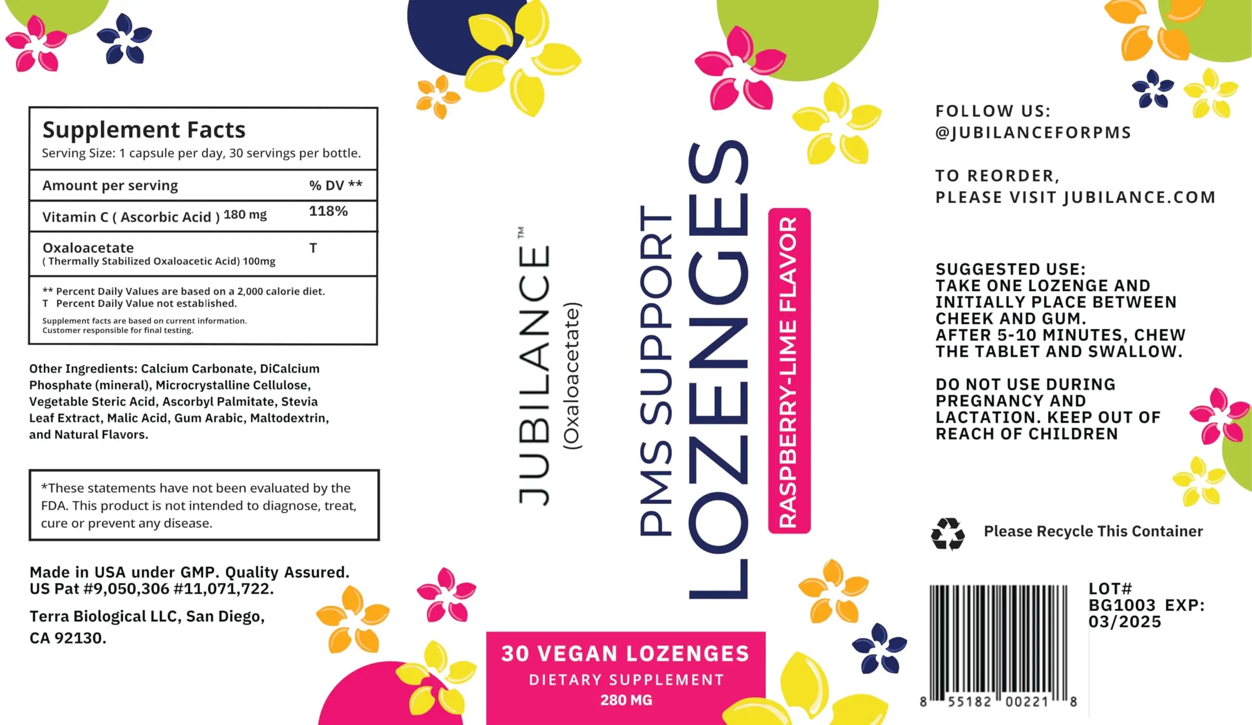 Jubilance Uplift Lozenges On-Demand PMS Support Powered by Oxaloacetate – Fast-Acting Dietary Supplement for Women, 30 Count JubilanceAu supplements