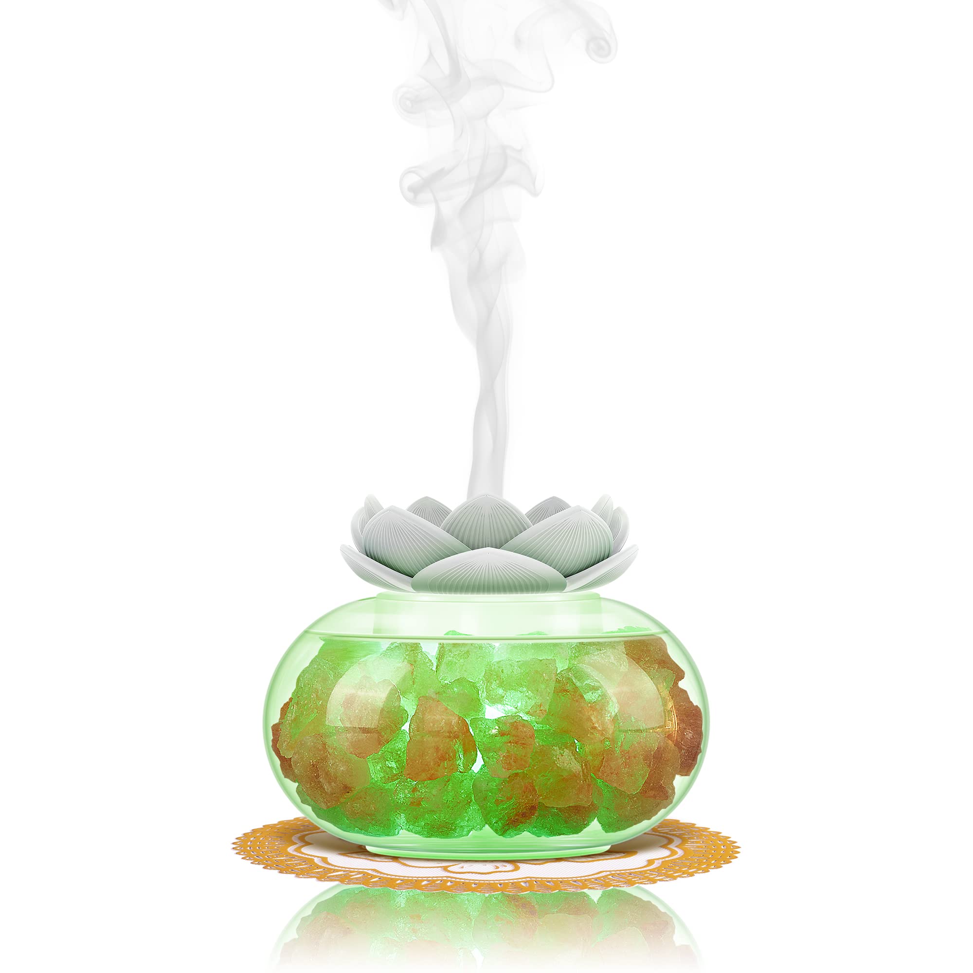 Essential Oil Diffusers Aromatherapy Diffuser: YeeQue Salt Lamp Diffuser for Home Bedroom Office YeeQueAu supplements