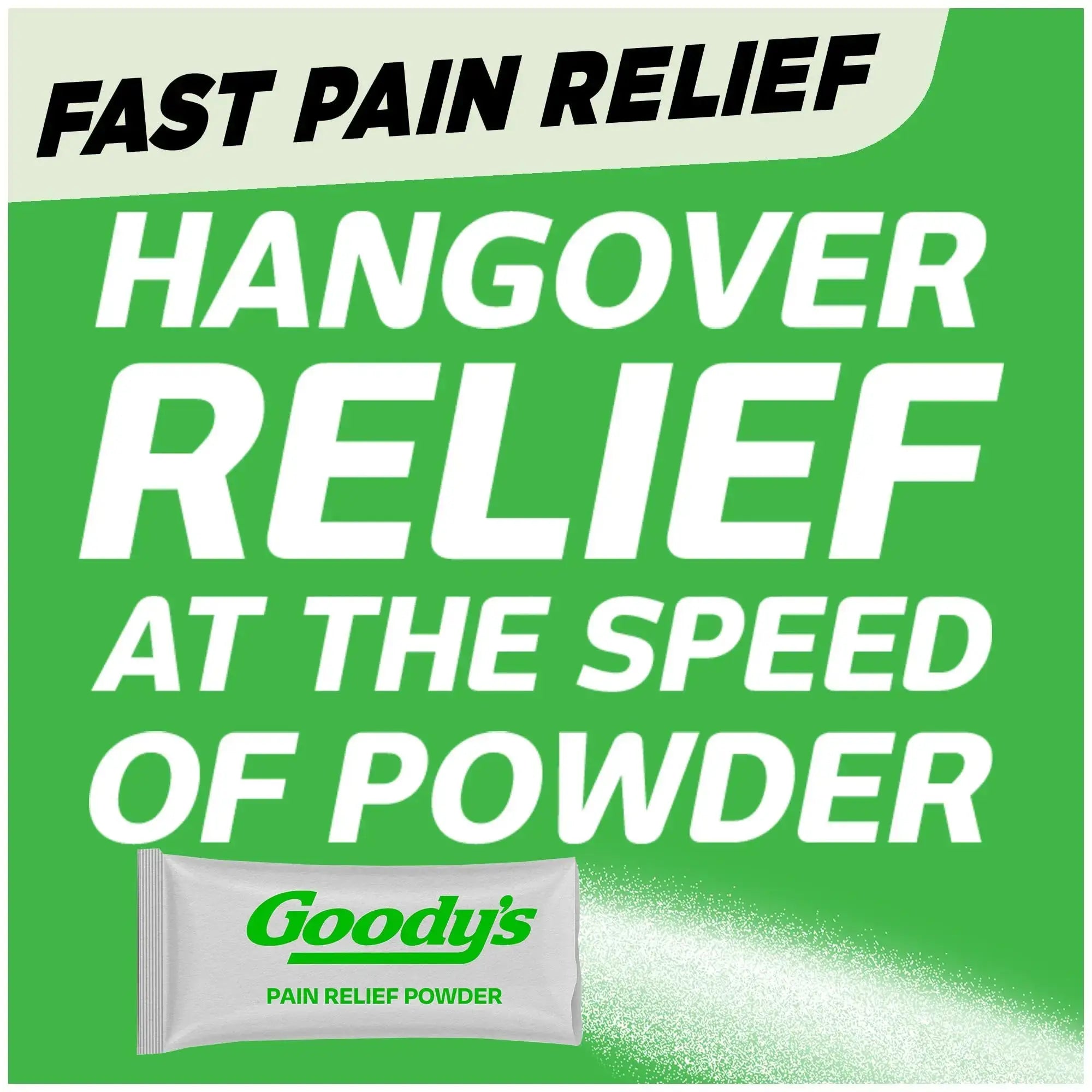 Goody's Hangover Relief Powder, Dual Action Fast Headache Pain Relief with Aspirin and Caffeine, Berry Citrus Flavor, 16 Count Goody'sAu supplements
