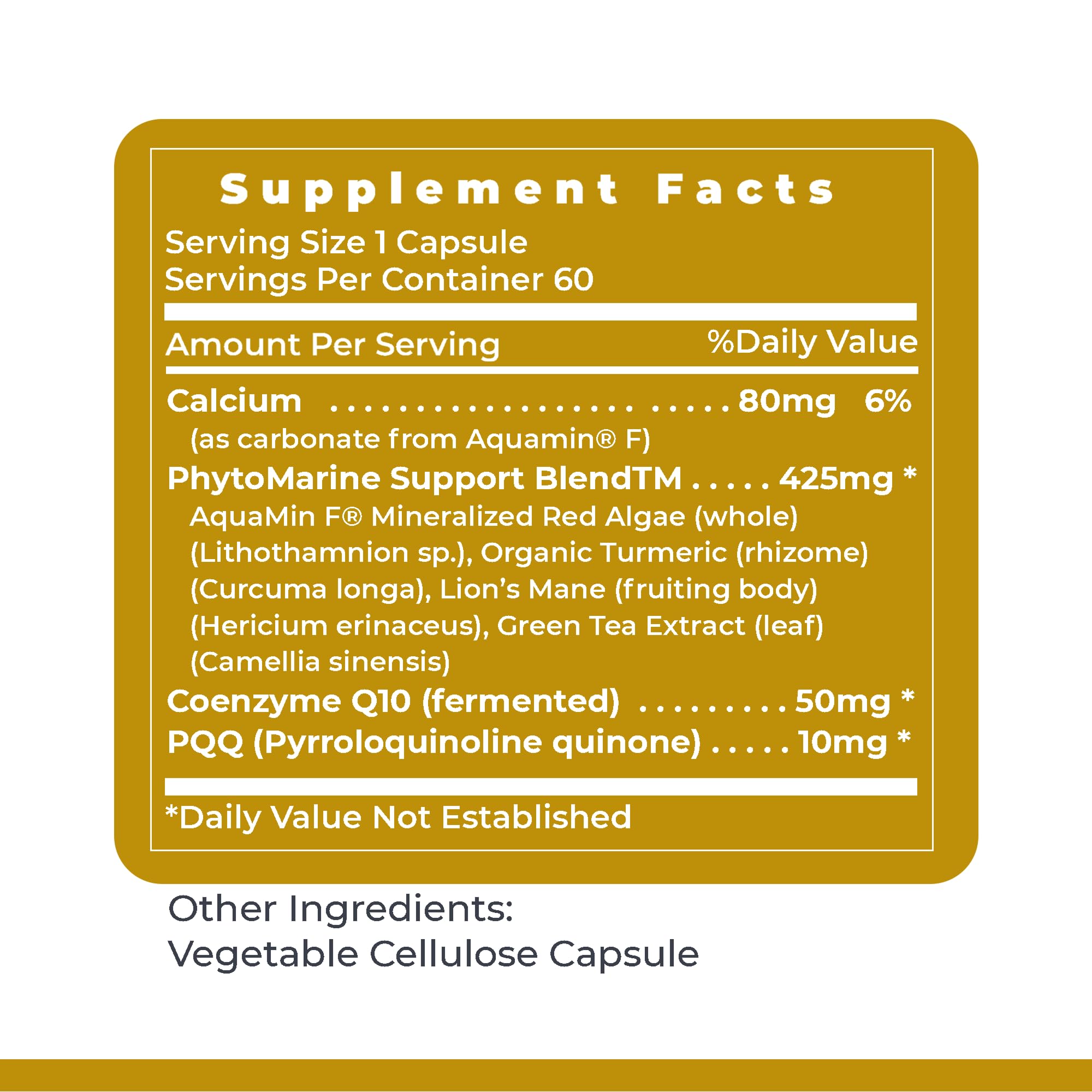 Premier Research Labs Premier PQQ Complex with CoQ10 - Coenzyme Q10, Co Q 10 Supplement with Pyrroloquinoline Quinone (PQQ) for Antioxidant, Brain & Heart Support - 60 Vegetarian Capsules Premier Research LabsAu supplements