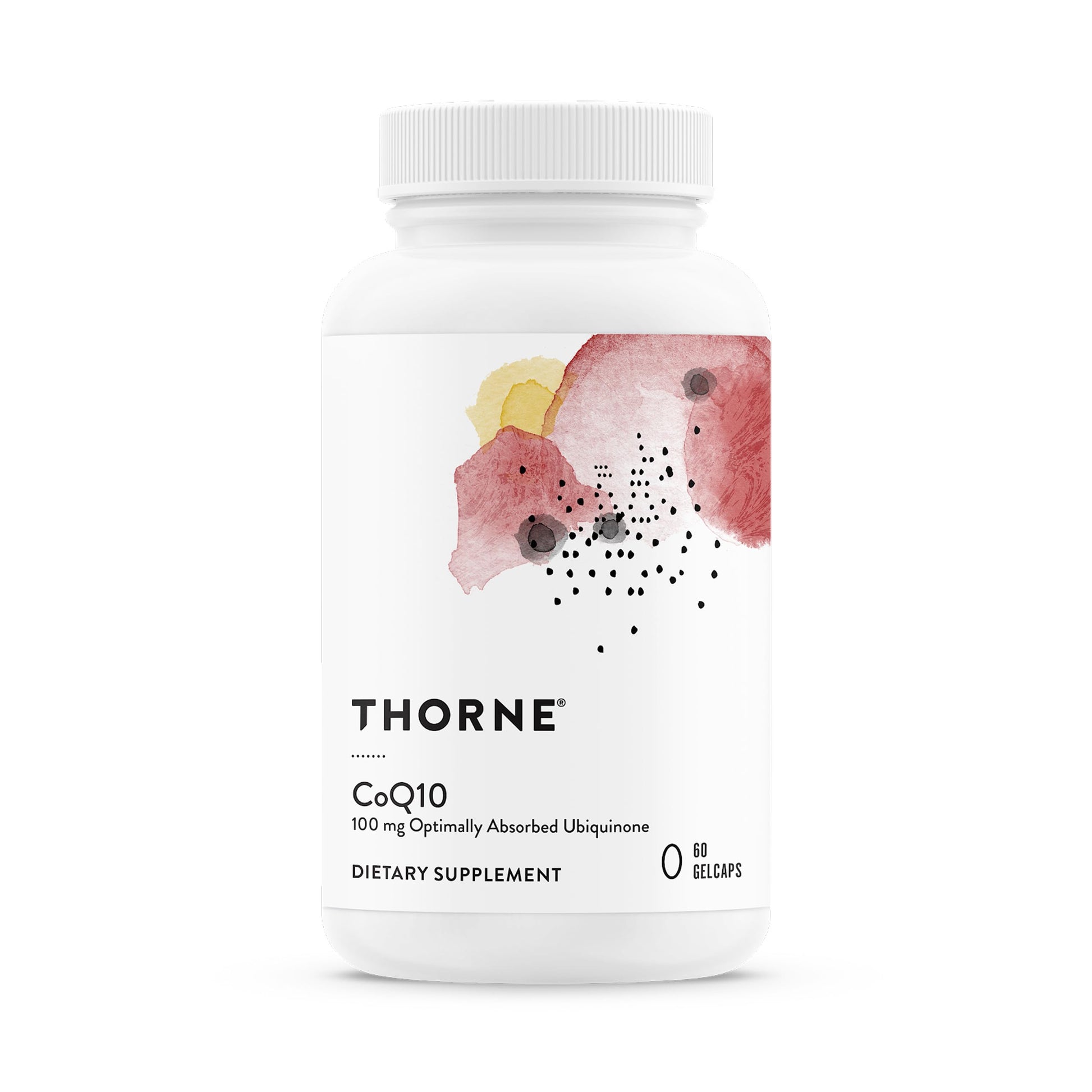 THORNE - CoQ10-100mg Optimally Absorbed Ubiquinone Supplement - Support Heart Health, Brain Function, Cellular Energy Production & Healthy Aging* - Gluten-Free, Dairy-Free - 60 Servings THORNEAu supplements