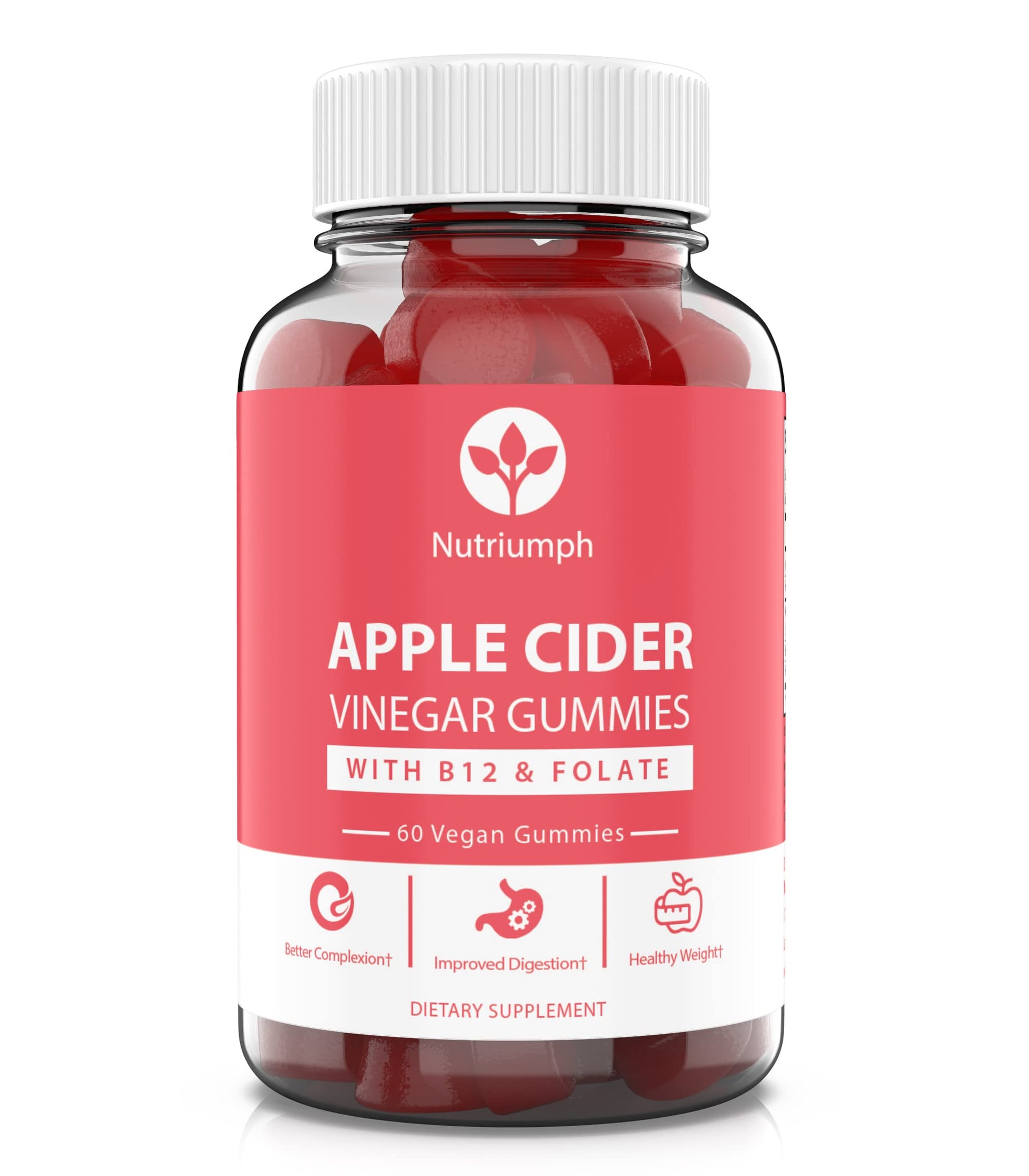 Nutriumph Apple Cider Vinegar Gummies with The Mother Vegan – Weight Loss, Detox NutriumphAu supplements
