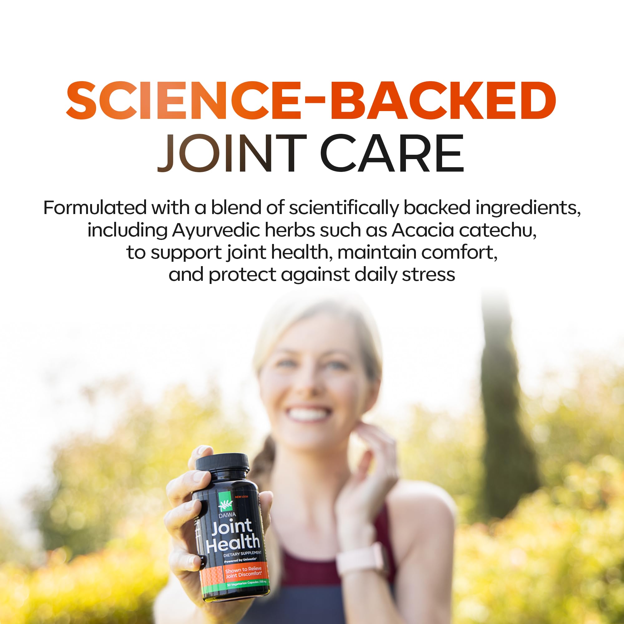 Daiwa Joint Health - Tendon and Ligament Supplements with Chinese Skullcap and Acacia Catechu - Traditional Plant-Based Formula for Active Lifestyles - Non-GMO, 30 Vegetarian Capsules Daiwa Health DevelopmentAu supplements