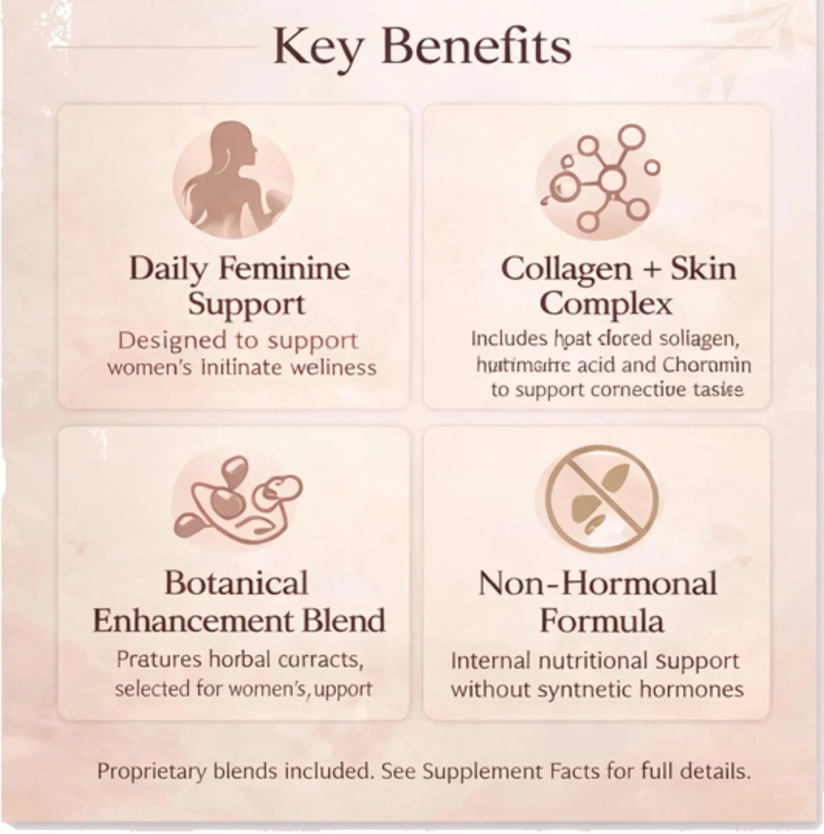 MINANATURALS VELVIRA Feminine Wellness Support Supplement for Women Herbal Rejuvenation Formula with Vitamins, Amino Acids & Collagen 30 Tablets MINANATURALSnz supplements