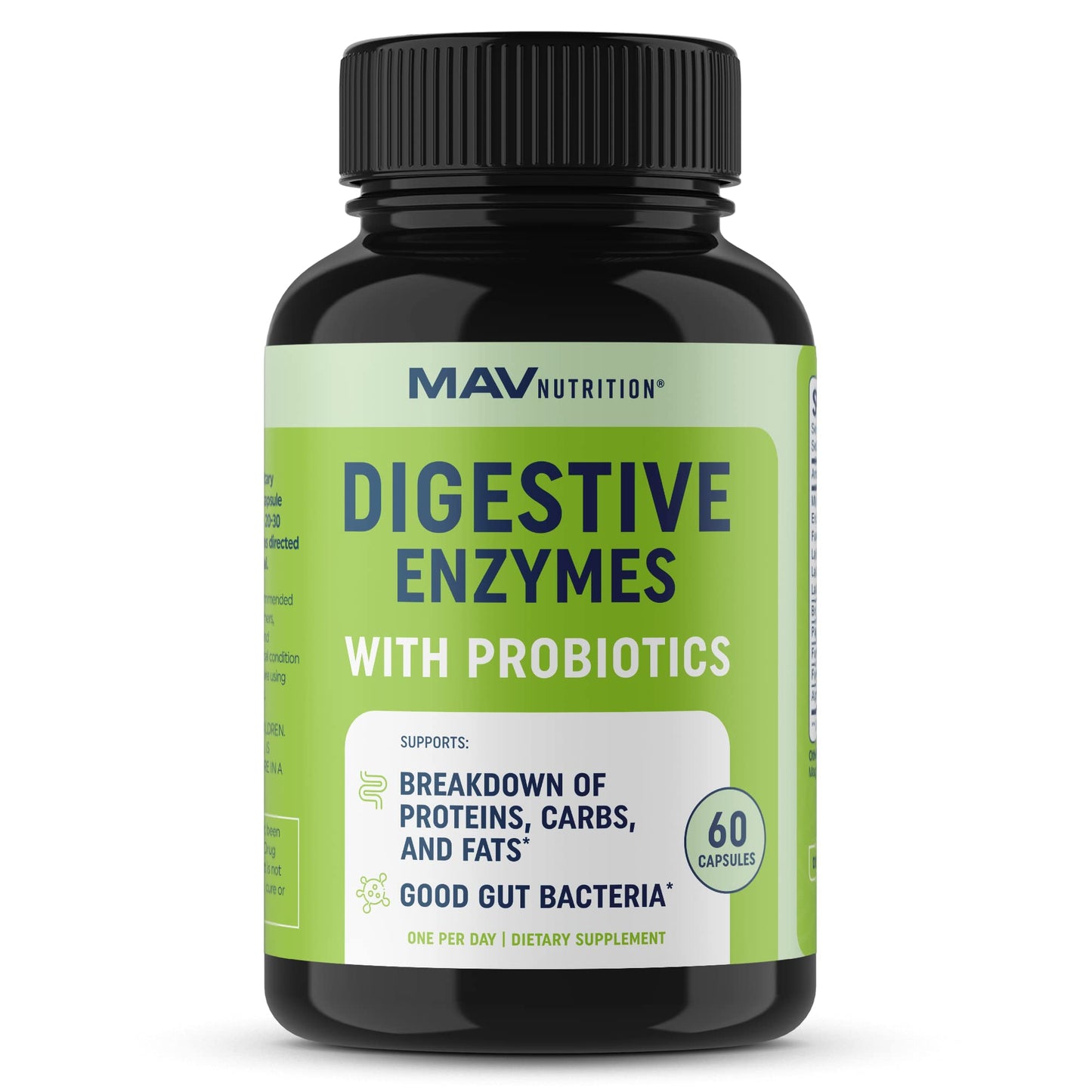 Digestive Enzymes with Probiotics for Bloating Relief & Digestive Health MAV NUTRITIONUS supplements