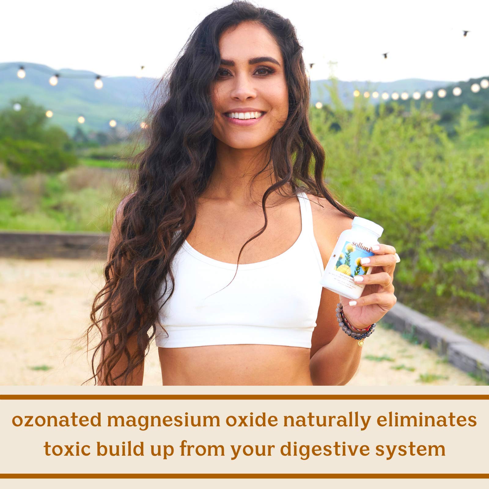 Solluna by Kimberly Snyder Oxygenated Magnesium Colon Cleanse with Asc2P — Gentle Detoxification and Bloating Relief — Fast Acting, Non-Laxative Detox for Digestive Health (90CT) Vegan & Non-GMO Solluna by Kimberly SnyderAu supplements