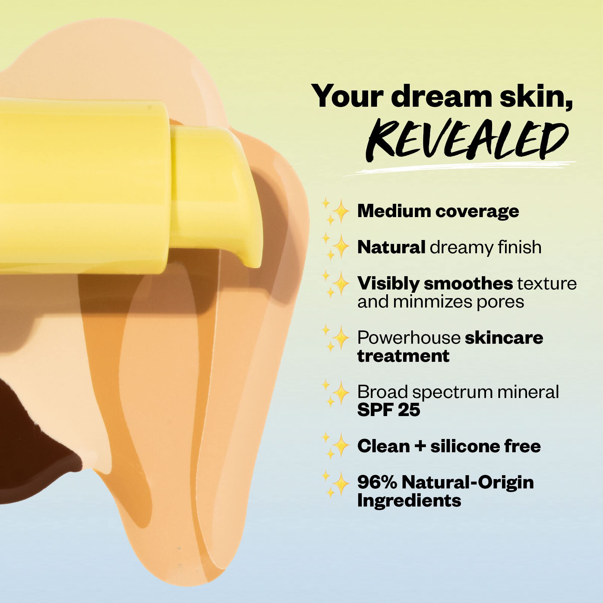 Kosas Revealer Liquid Foundation SPF 25 – Medium Buildable Coverage, Hydrating Natural Glow Finish, Light Medium Neutral 200 KosasAu supplements