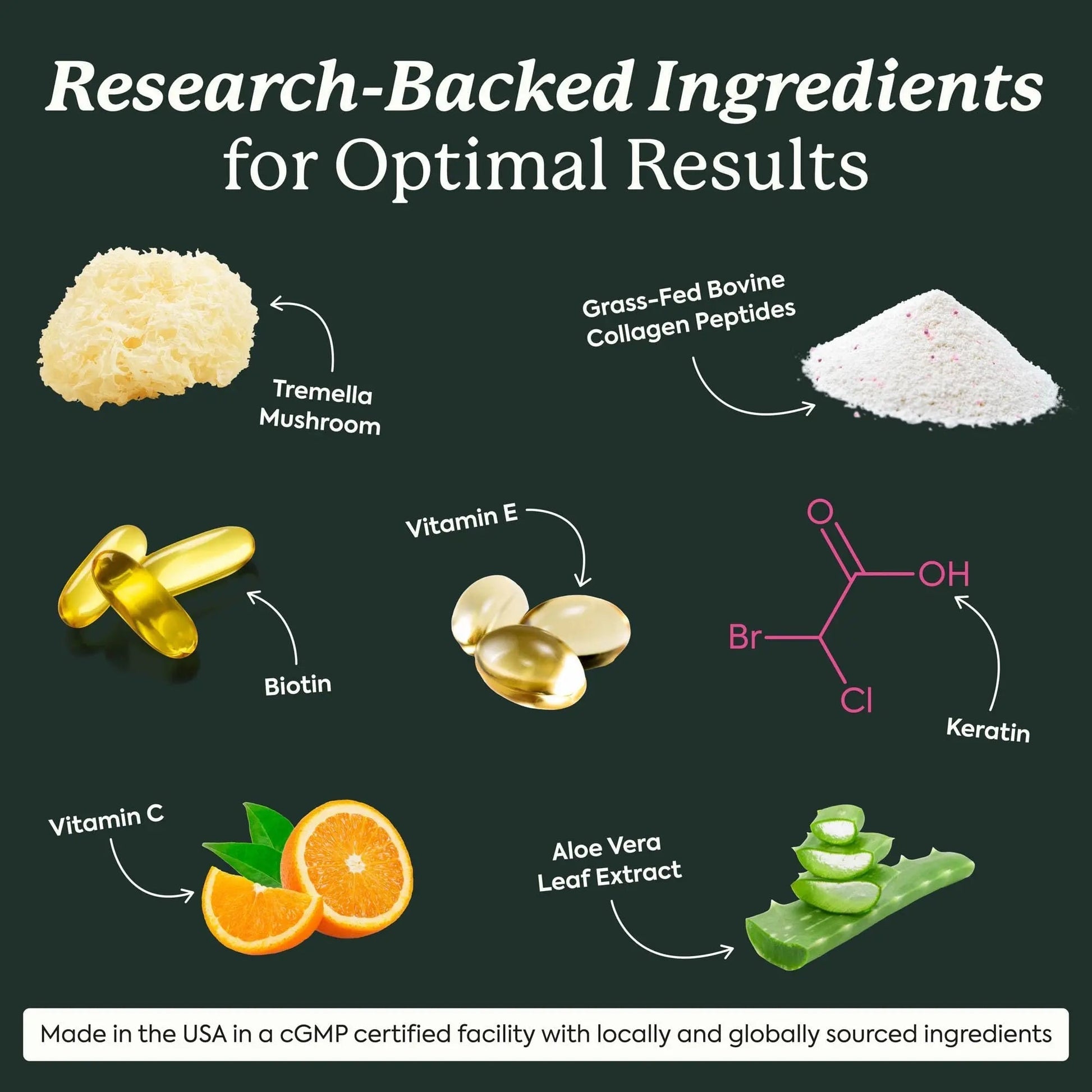 Plant People WonderBeauty Hair, Skin & Nails Rejuvenation Gummies with Tremella Mushroom, Marine Collagen Peptides Plant PeopleAu supplements