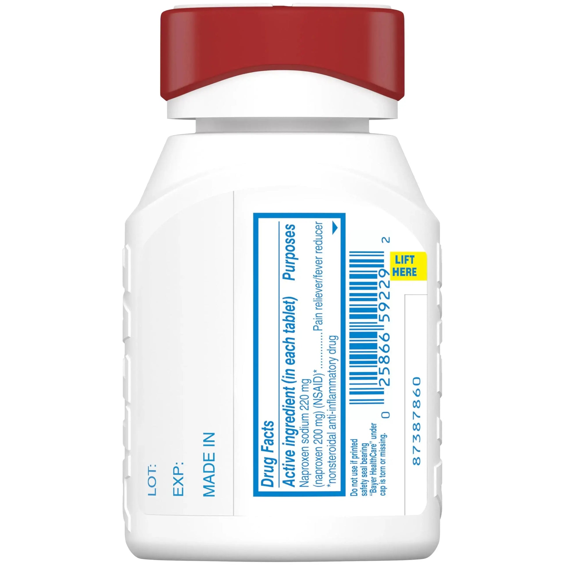 Aleve Gelcaps with Easy Open Arthritis Cap, Naproxen Sodium, Medication for Arthritis Pain, 160 Count AleveAu supplements