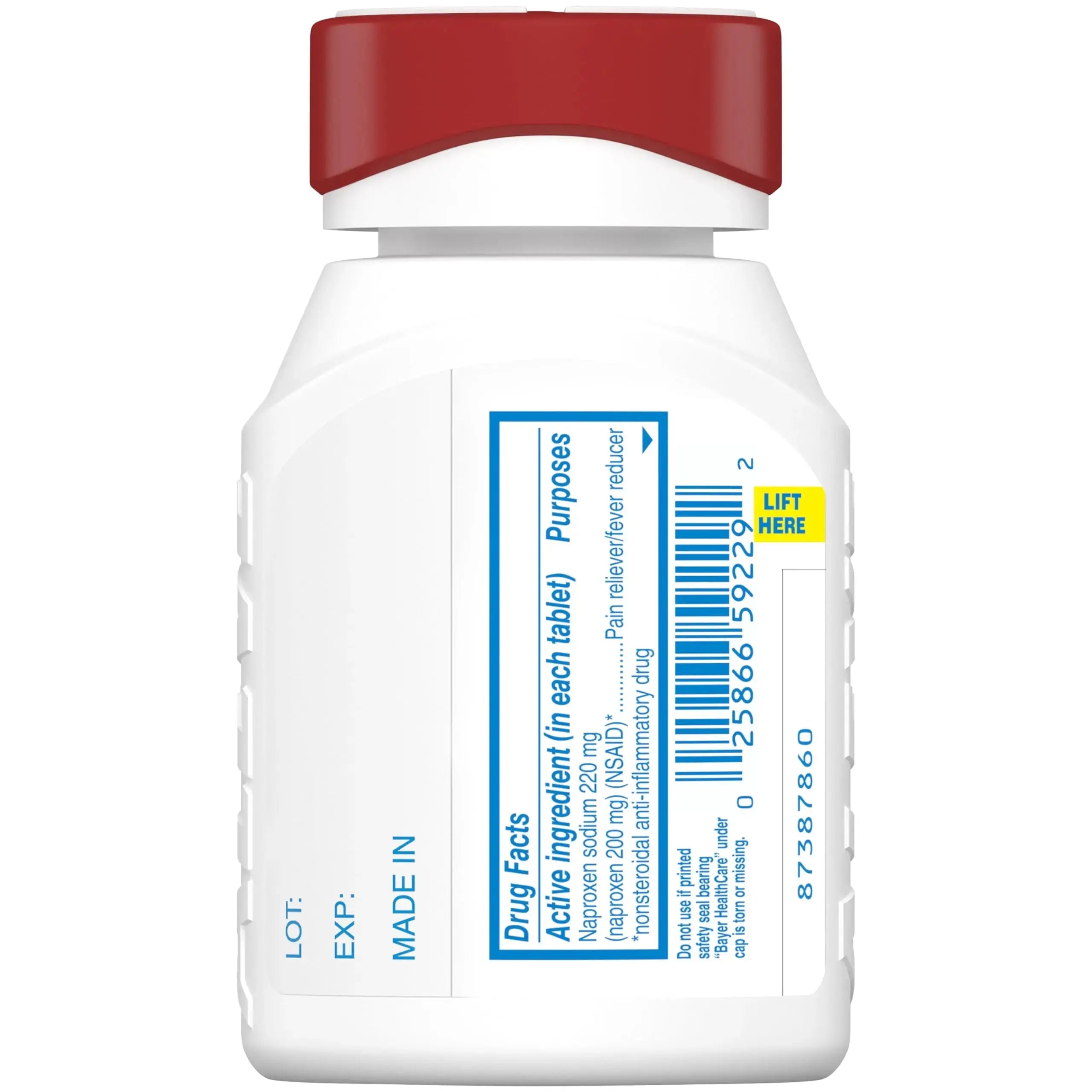 Aleve Gelcaps with Easy Open Arthritis Cap, Naproxen Sodium, Medication for Arthritis Pain, 160 Count AleveAu supplements