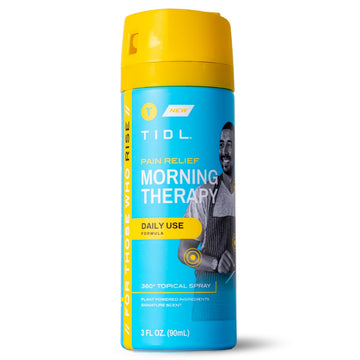 TIDL Pain Relief Spray, 3 Oz, Refreshing Morning Therapy for Muscle, Joint & Neck Pain Relief, Energizing, Plant-Based Menthol & Camphor Pain Reliever, Quick Drying Formula TIDLAu supplements