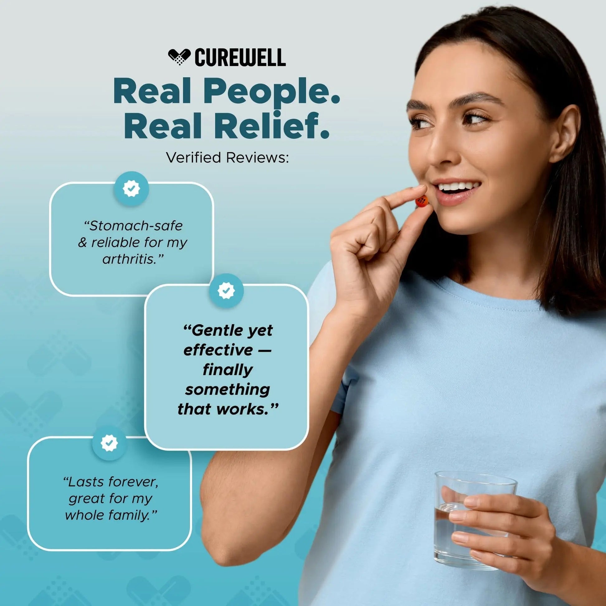 CUREWELL Enteric Coated Aspirin Tablets 325mg (500 Count) NSAID Pain Reliever & Fever Reducer Coated Aspirin for Adults - Regular Strength for Headache Arthritis Menstrual & Muscle Pain CUREWELLAu supplements
