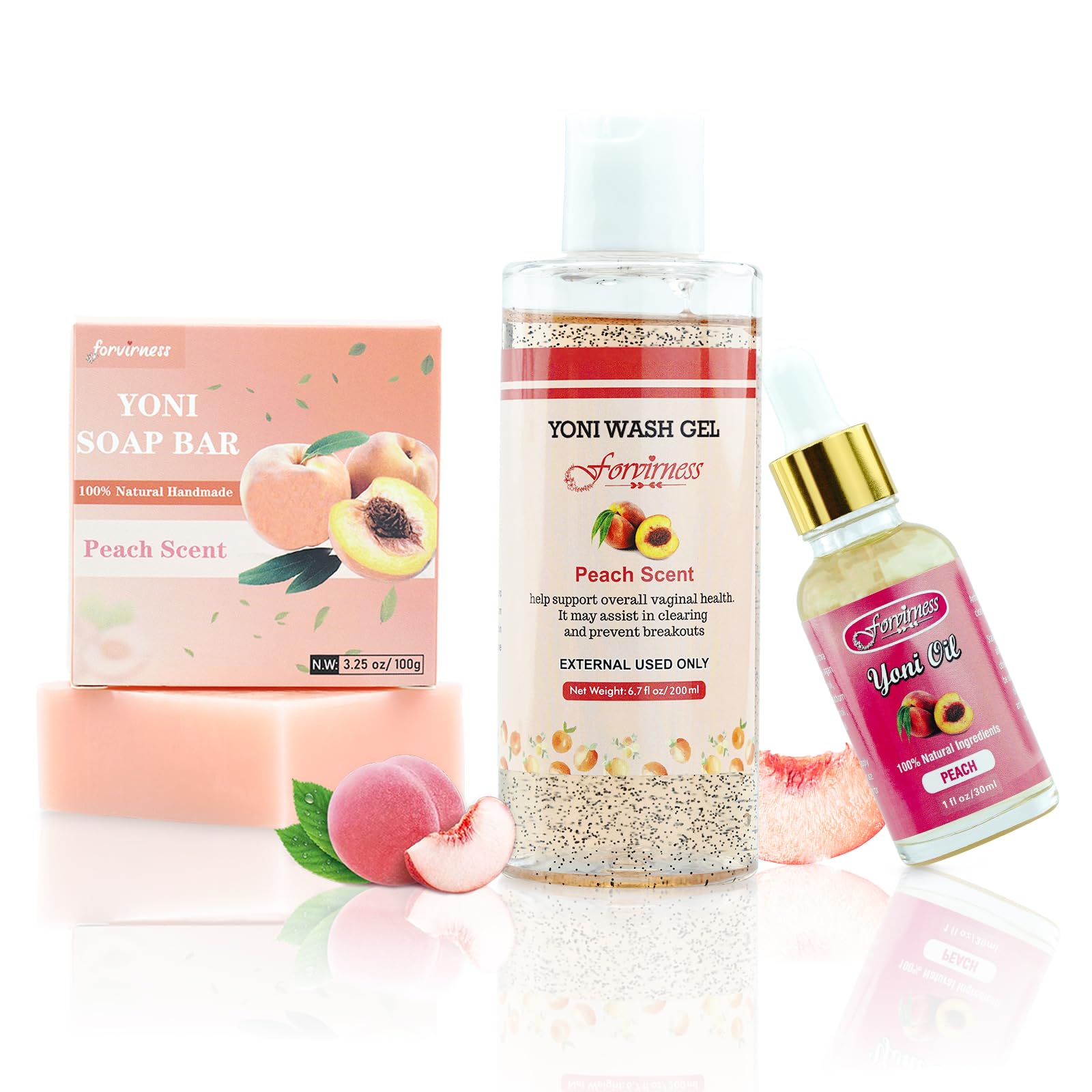Yoni Wash Yoni Oil Yoni Bar Soap for Women ph Balance, Feminine Wash for Women Remove Odor forvirnessAu supplements