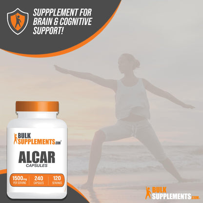 BULKSUPPLEMENTS.COM Acetyl L-Carnitine Capsules - ALCAR HCl, Carnitine Supplement BULKSUPPLEMENTS.COMUS supplements