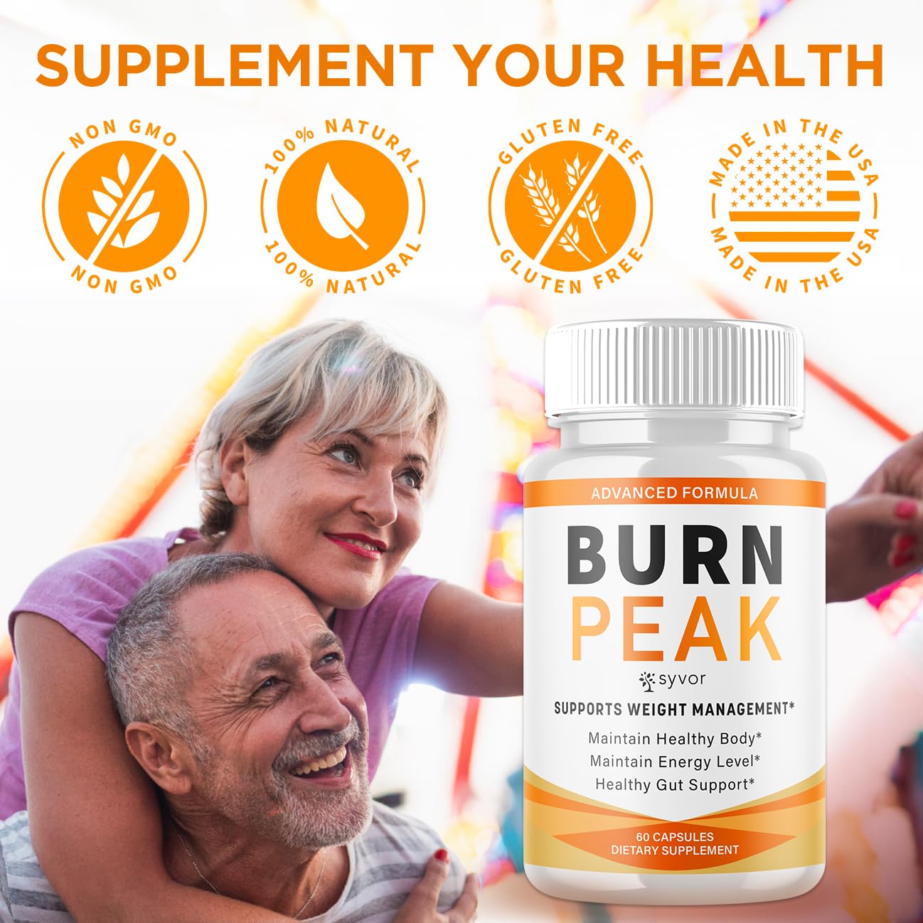 (3 Pack) Burn Peak Capsules, Official Burnpeak Pink Salt Pills with All Natural Ingredients, Advanced BurnPeak Health Supplement with Premium Vitamins for Active Lifestyle Support (180 Capsules) SyvorAu supplements