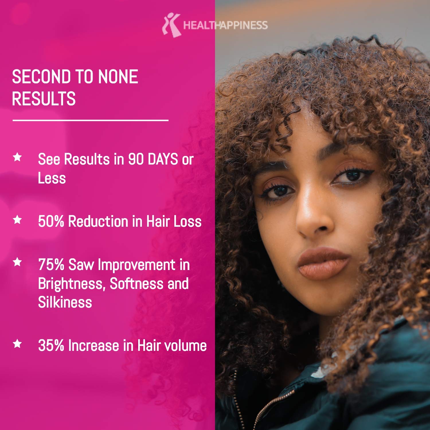 UpNourish Hair Growth Vitamins for Women - Proven Hair Supplement with KERANAT, DHT Blocker PHYTOPIN, Biotin 5000 mcg & SOD, Hair Vitamins for Faster Hair Growth, Hair Loss & Thinning Hair - 90 ct UpNourishAu supplements