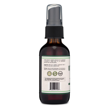 Vitamin B12 Sublingual Spray (2 Spray Dose of Vitamin 12 1000mcg, 3 Spray Serving Size Double Wood SupplementsUS supplements