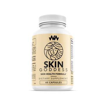 Warped Wellness Womens Skin Health Supplement | Supports Radiant and Youthful Female Complexion | Chinese Peony for Clear Skin and Feminine Glow | Skin Goddess Warped WellnessAu supplements