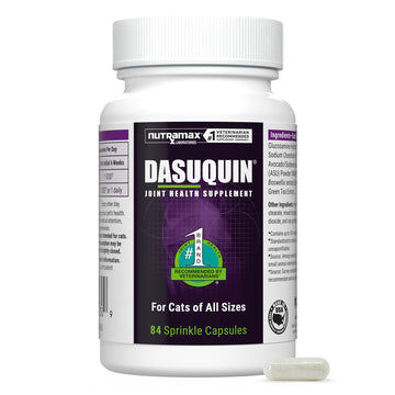 Nutramax Laboratories Dasuquin Joint Health Supplement for Cats - With Glucosamine, Chondroitin, ASU, Boswellia Serrata Extract, and Green Tea Extract, 84 Capsules Nutramax LaboratoriesAu supplements