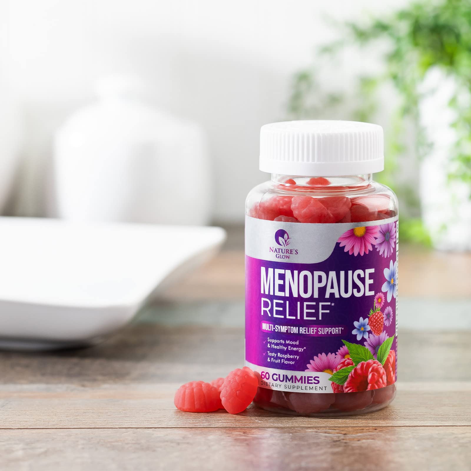 Nature's Glow Menopause Relief Vitamin Gummy for Women - Effective Menopause Nature's GlowAu supplements
