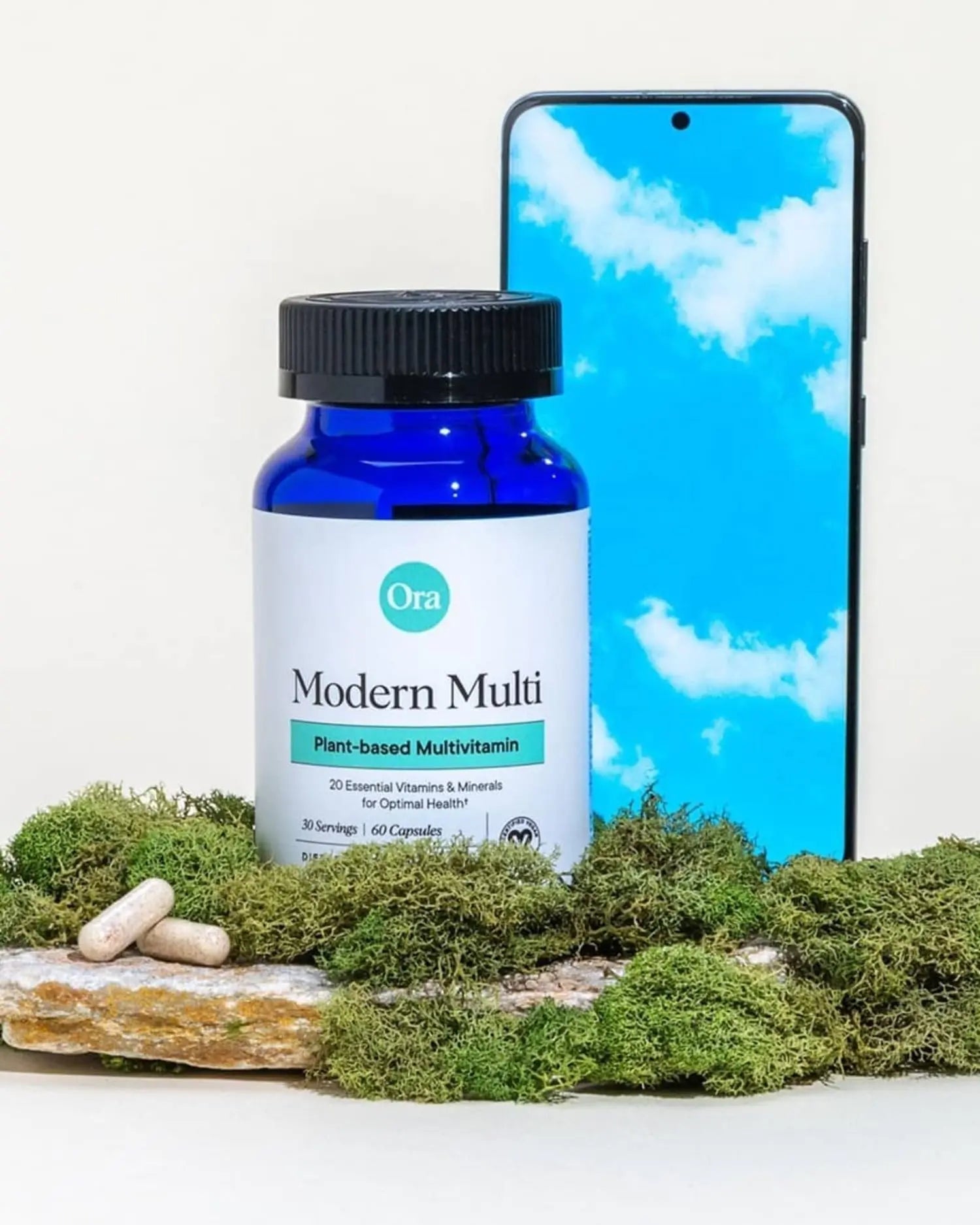 Ora Organic Plant Based Multivitamin for Women and Men, Bluelight Protection - Brain, Eye, Energy, Immune, Skin, Hair, Heart Ora OrganicAu supplements