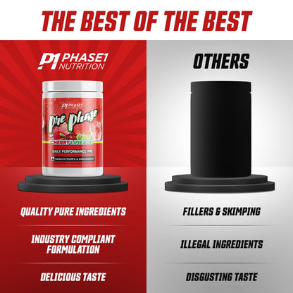 Pre Phase Daily Driver Preworkout - Phase 1 Nutrition (Cherry Limeade, 25 Servings) Phase One NutritionUS supplements