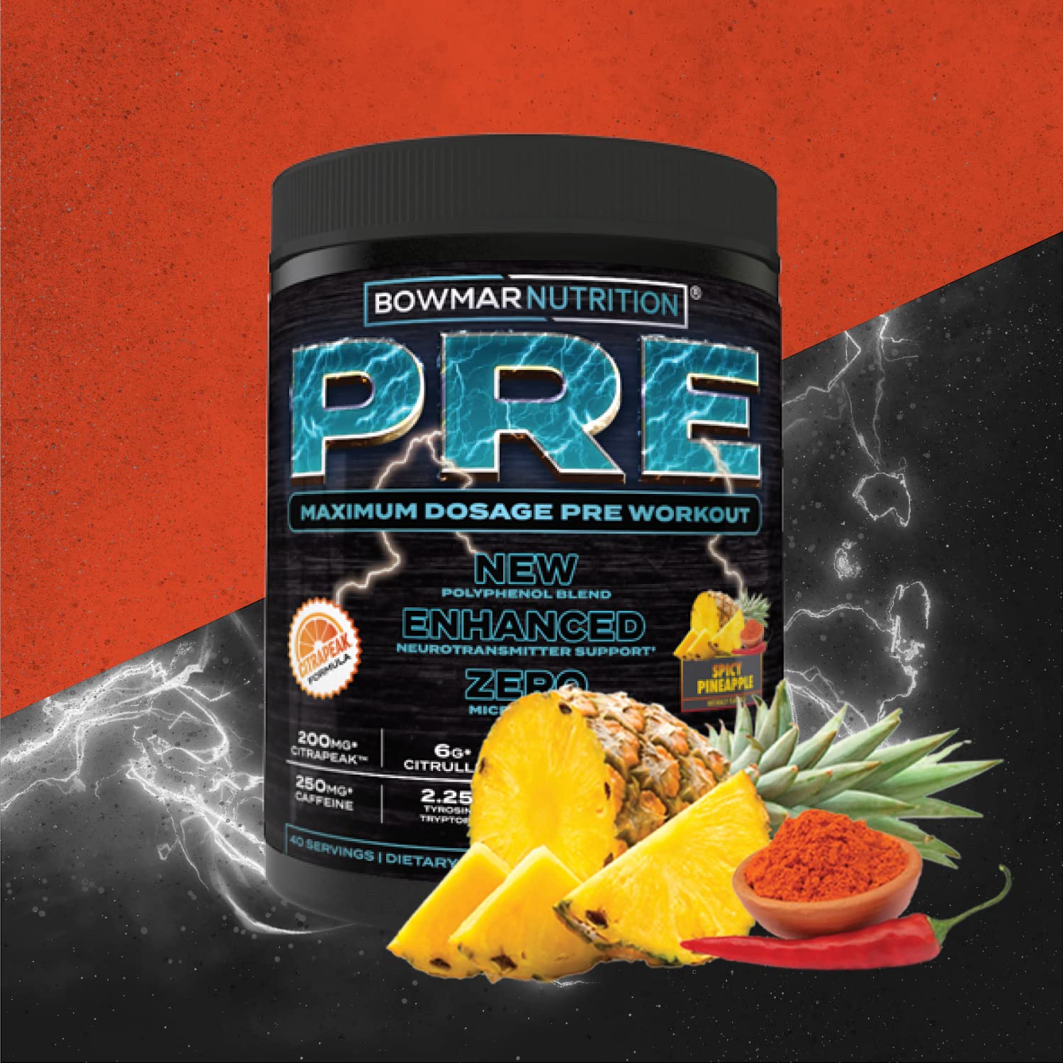 Bowmar Nutrition Pre Workout with Stimulants, Pre Workout Powder, Pump Supplement BOWMAR NUTRITIONAu supplements