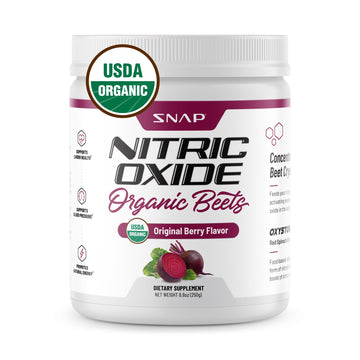 Snap Supplements USDA Organic Beet Root Powder, 3-in-1 Nitric Oxide Supplement Snap SupplementsAu supplements