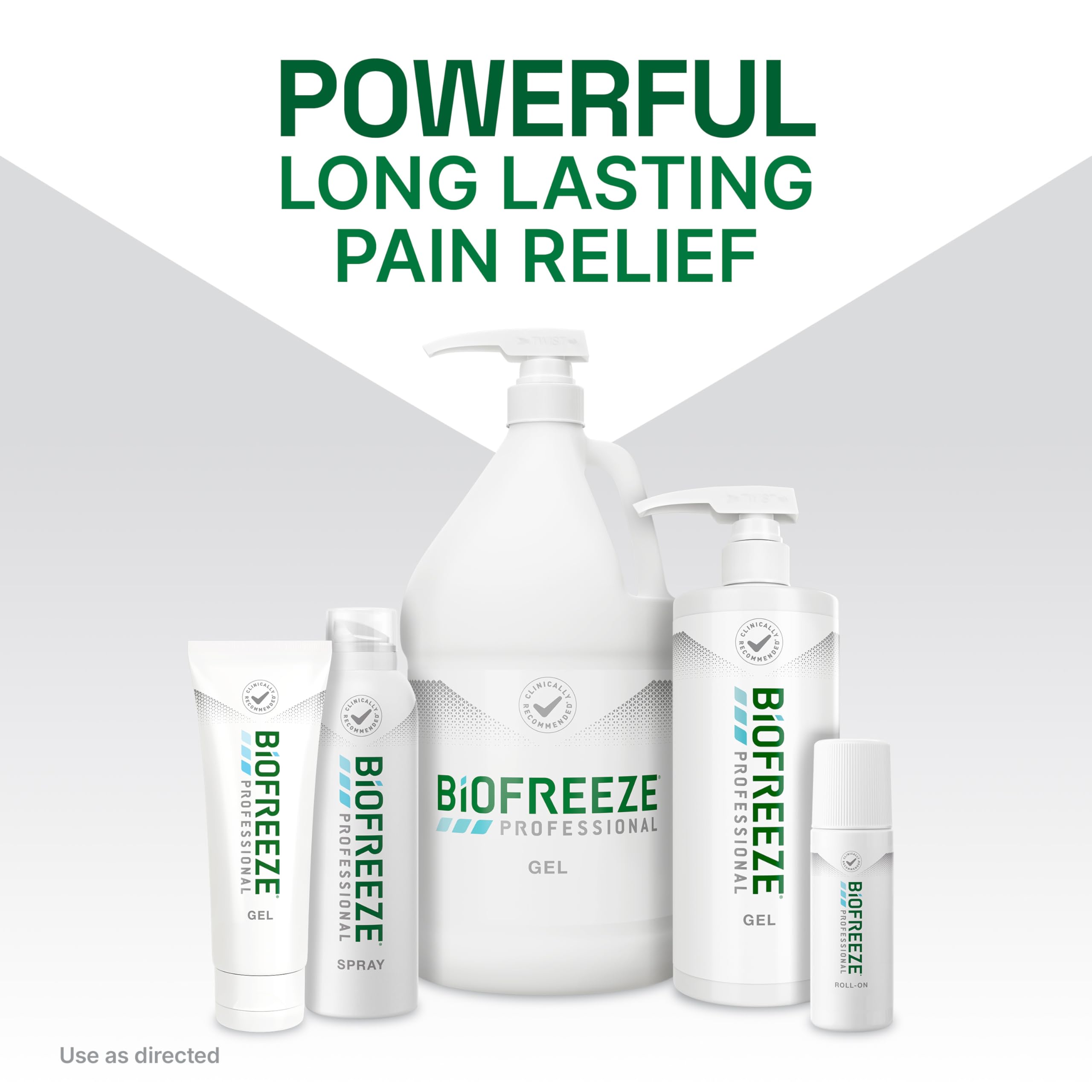 Biofreeze Professional Spray Pain Relief for Knee, Neck, Hip, Joint, Shoulder, & Simple Backache, Arthritis Pain Reliever, Sore Muscle Relief, Colorless Menthol Spray 4 Fl Oz (Pack of 2) BiofreezeAu supplements