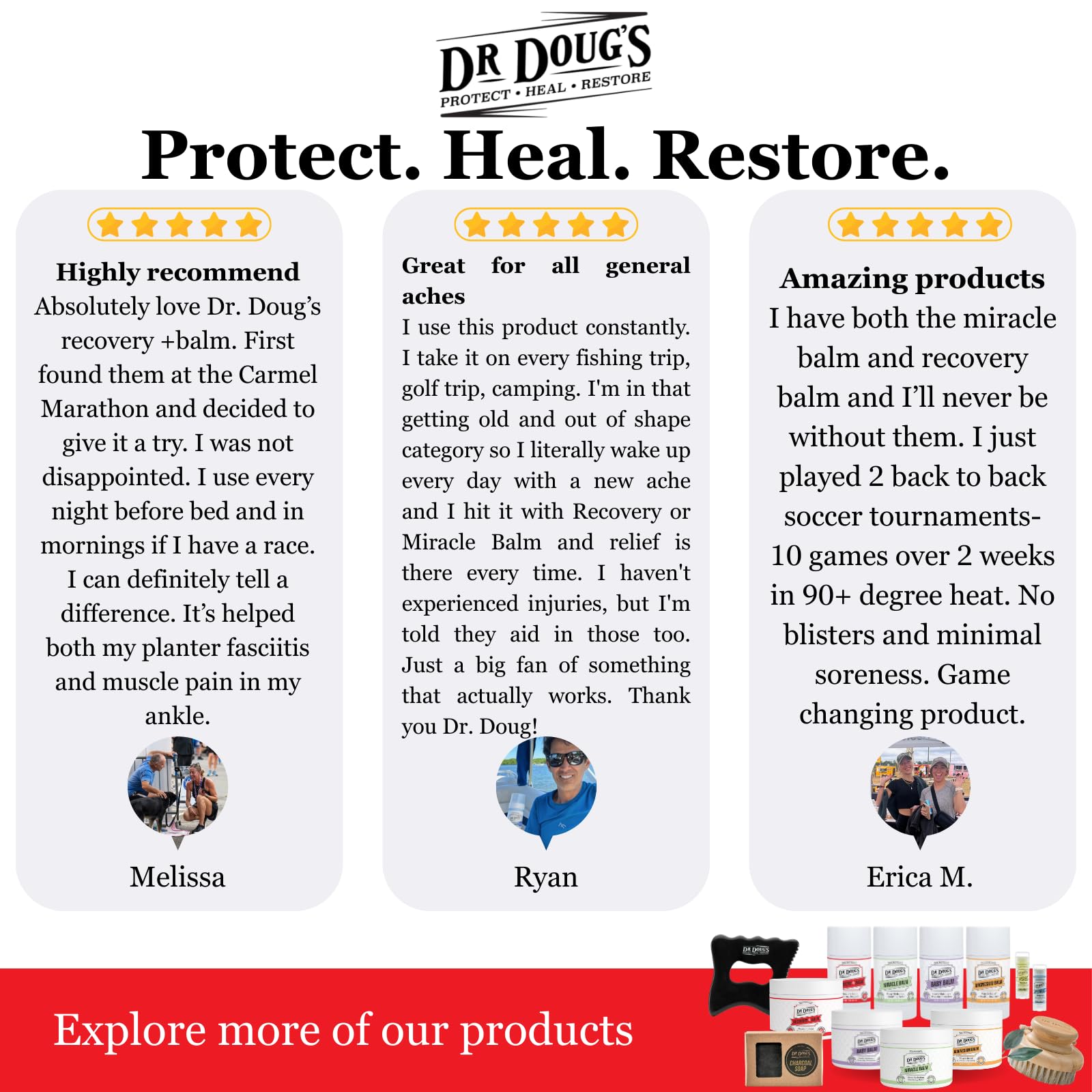Dr. Doug's Recovery Balm – Organic Arnica & Magnesium Topical Rub – Soothing Support Lotion for Active Muscles, Joints, & Skin – Dermatologist Approved, Handmade in USA, Organic 2 oz Twist-Up Stick Dr. Doug'sAu supplements