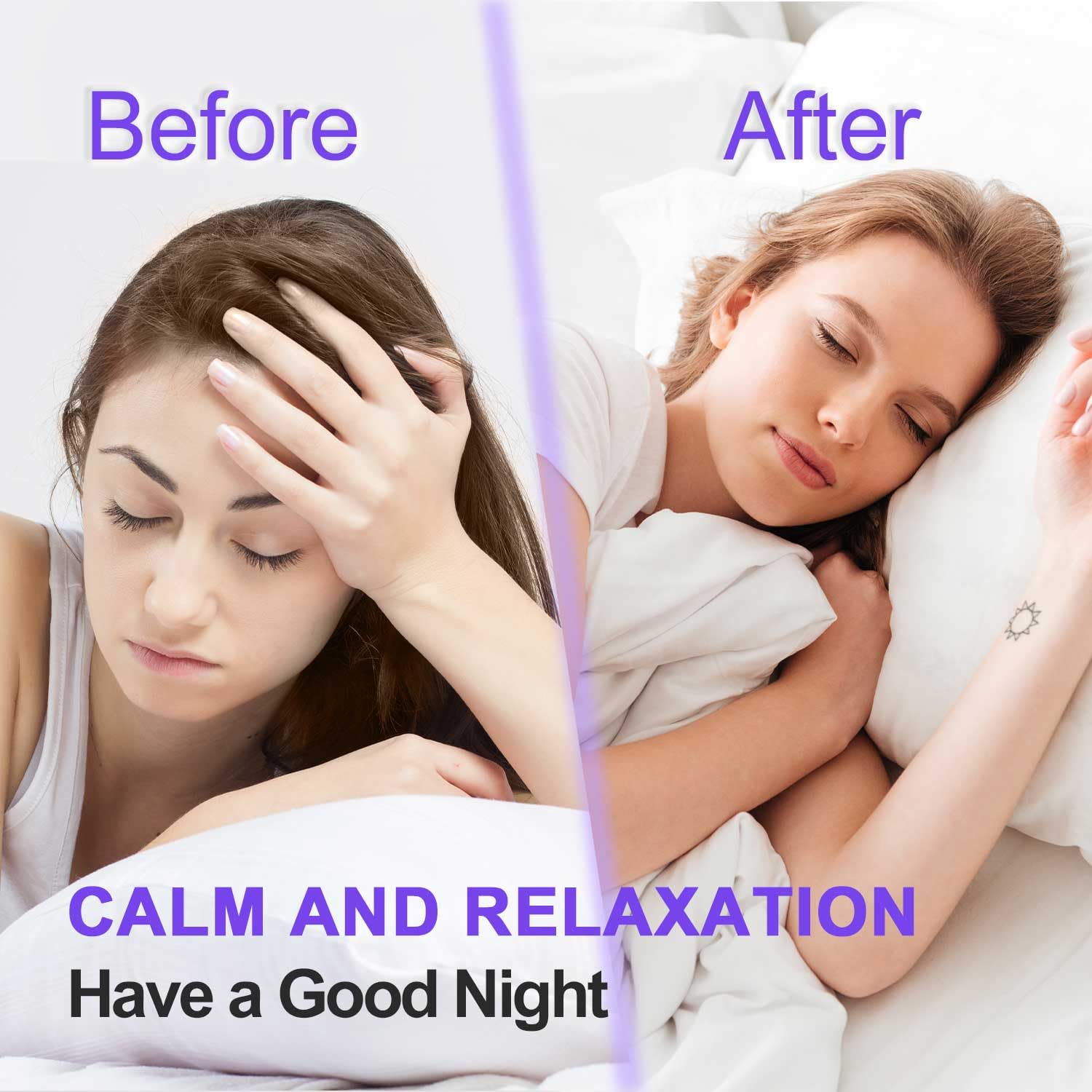 RIGBOO Magnesium Lotion for Sleep, Magnesium Cream, Muscle Relief and Relaxation Non-Greasy, Fast Absorbing Body Lotion with Coconut Oil with Chamomile, Safe for Sensitive Skin (Lavender) RIGBOOAu supplements