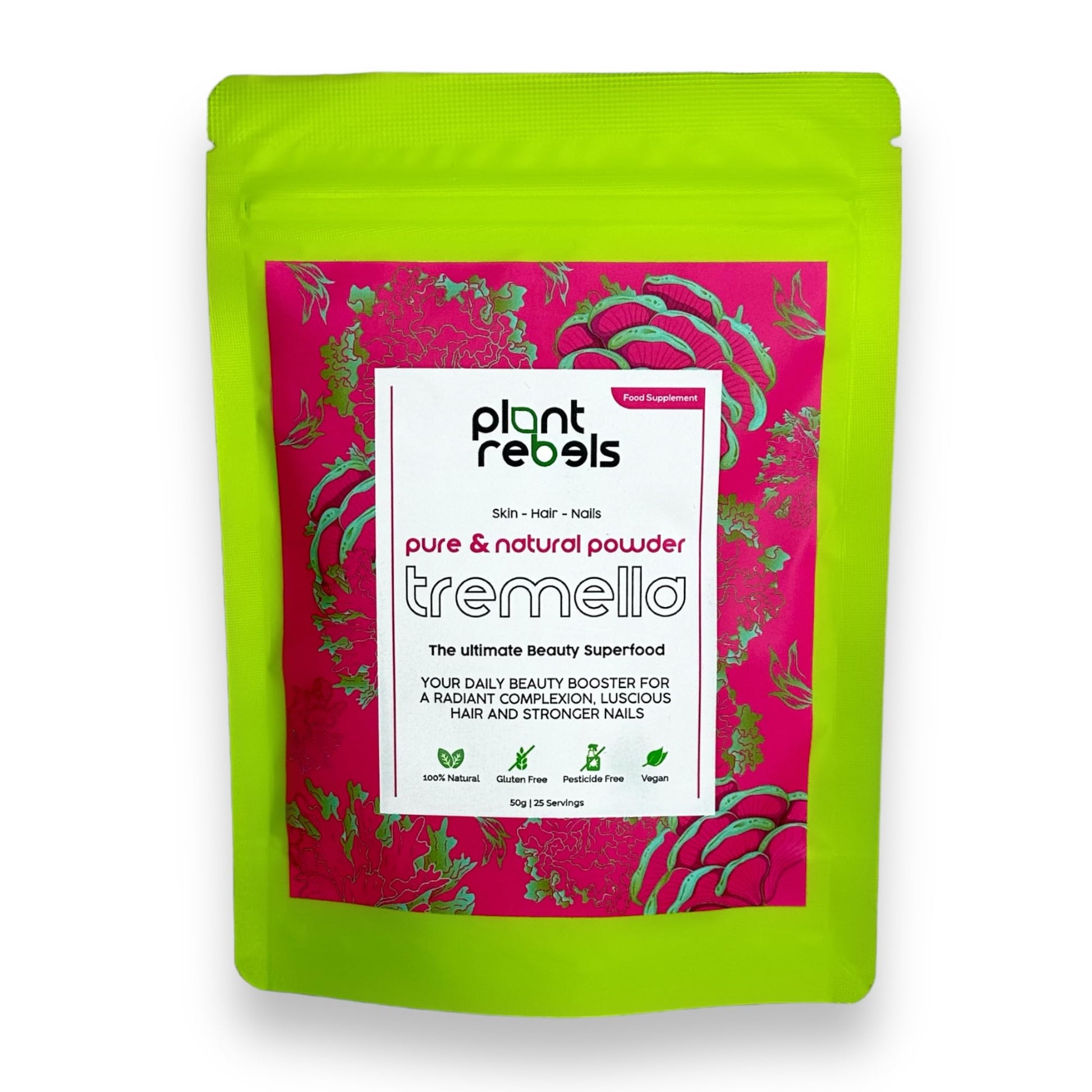 Plant Rebels Pure Tremella Mushroom Extract Powder | Vegan Collagen | Anti Aging Plant RebelsAu supplements