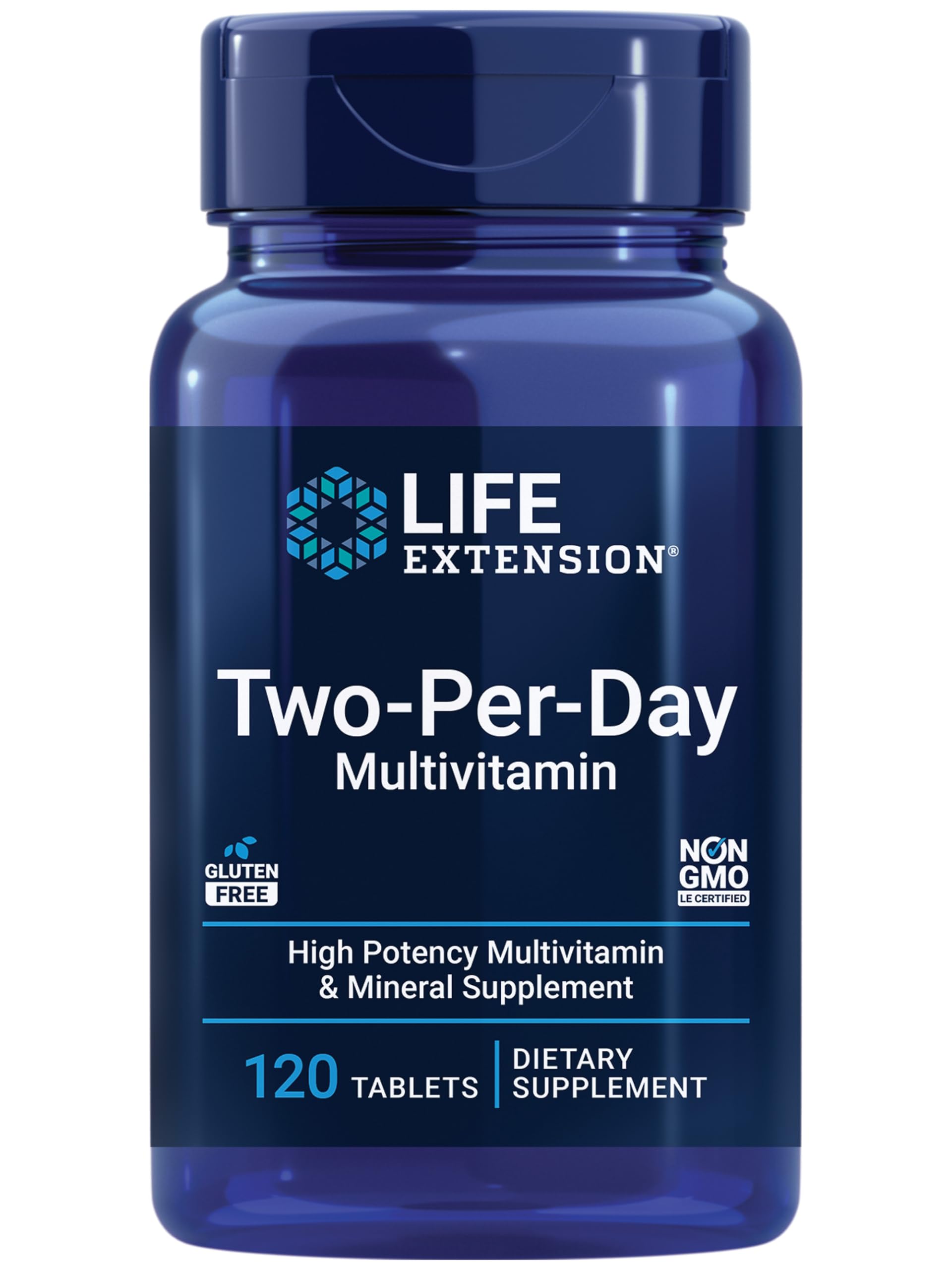 Life Extension Two-Per-Day Multivitamin - Packed with Over 25 Vitamins, Minerals & Extracts -Vitamins B6, C, D - Zinc - Two-Month Supply Life ExtensionUS supplements