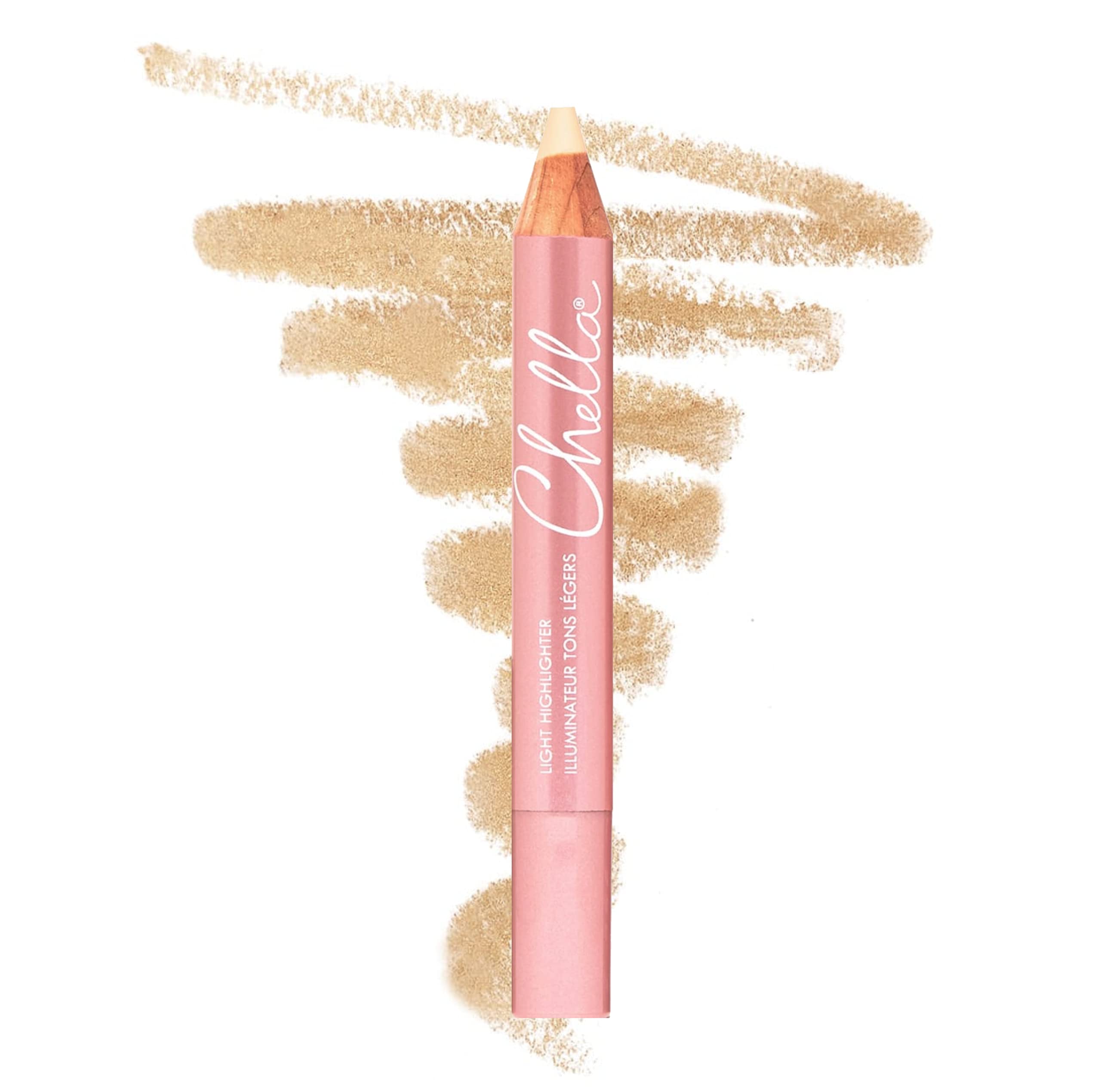 Chella Highlighter Makeup Pencil - Vegan, Cruelty Free, Paraben Free, Gluten Free - Use as a Highlighter, Concealer and Under Eye Liner (Light Matte) ChellaAu supplements