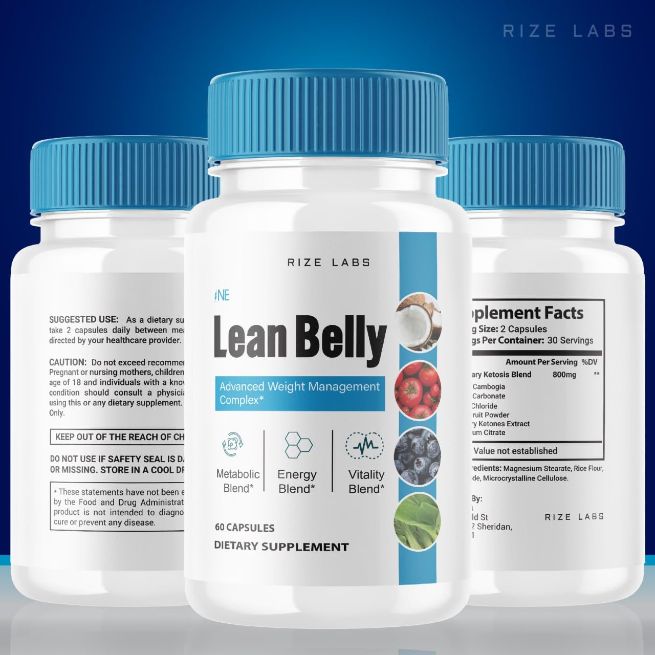 (2 Pack) Ikaria Lean Belly Juice Capsules for Weight Loss - IkariaLeanBelly Advanced rize labsAu supplements