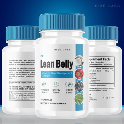 (2 Pack) Ikaria Lean Belly Juice Capsules for Weight Loss - IkariaLeanBelly Advanced rize labsUS supplements